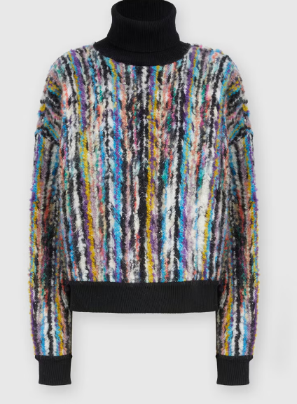 MISSONI Abstract Pattern Roll Neck Sweater - FW24