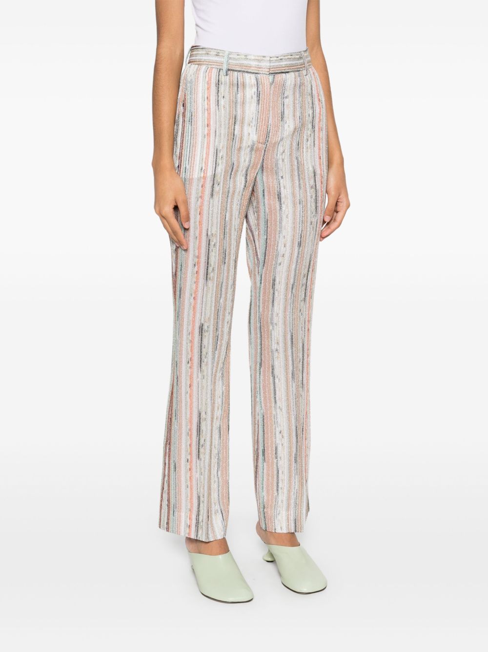 MISSONI Striped Trousers for Women - SS25 Collection