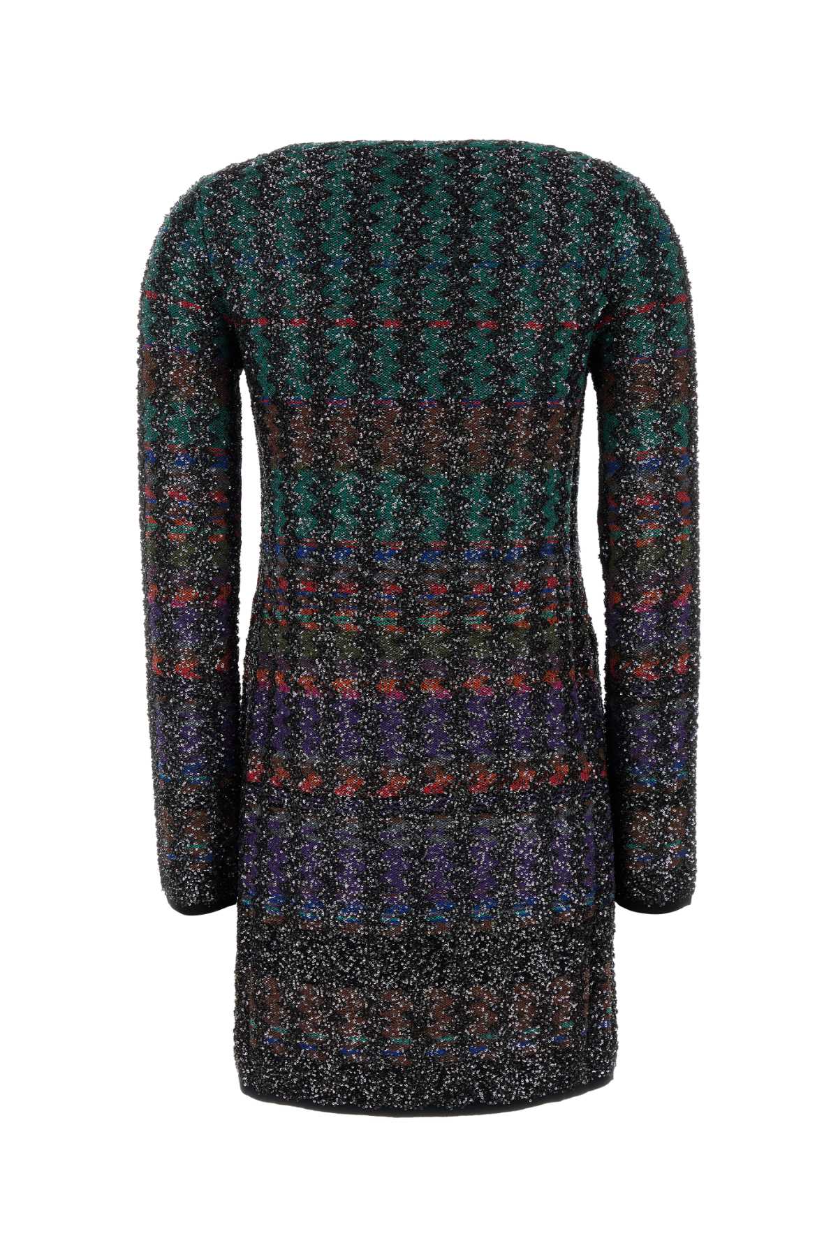 MISSONI Women's Embroidered Knit Mini Dress