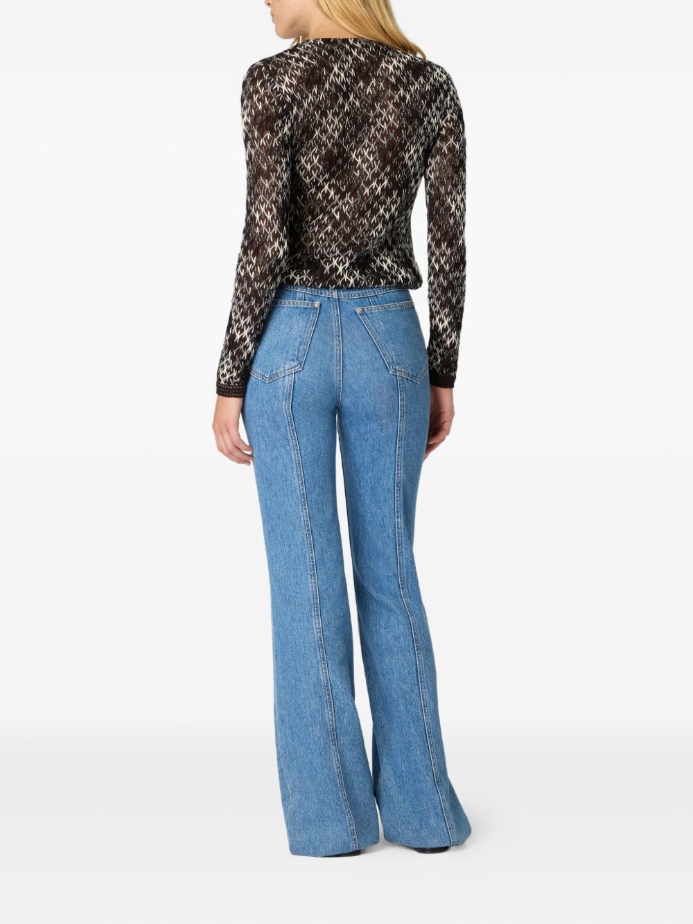 MISSONI Wool Blend Cardigan with Long Sleeves