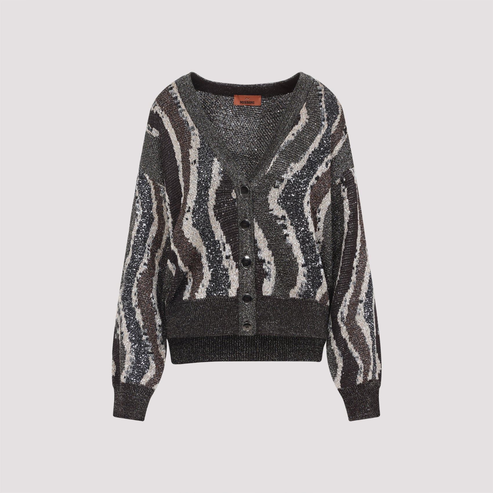 MISSONI Embroidered Viscose Blend Cardigan for Women - FW25