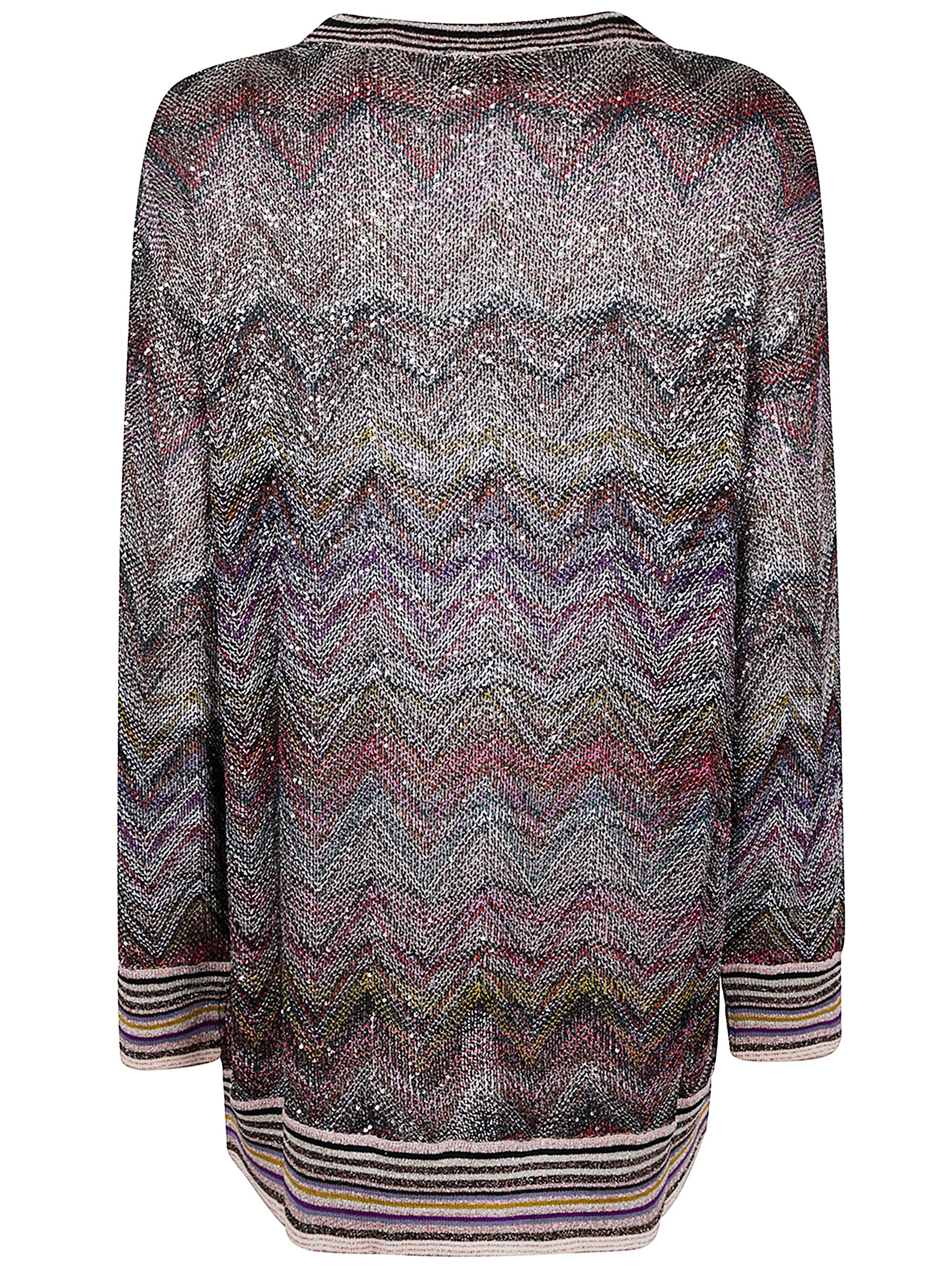 MISSONI Sequined Cardigan for Women - FW25 Collection