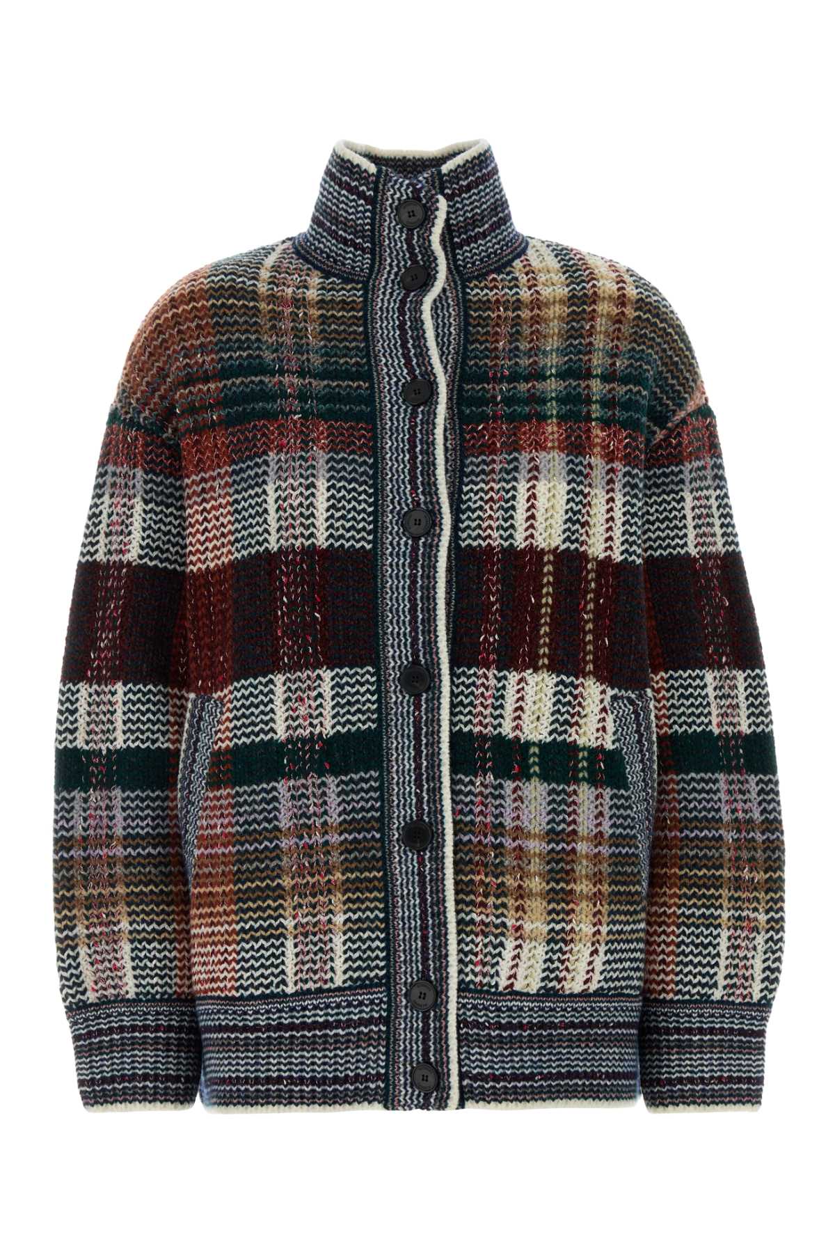 MISSONI Oversized Embroidered Wool Blend Cardigan - Women's