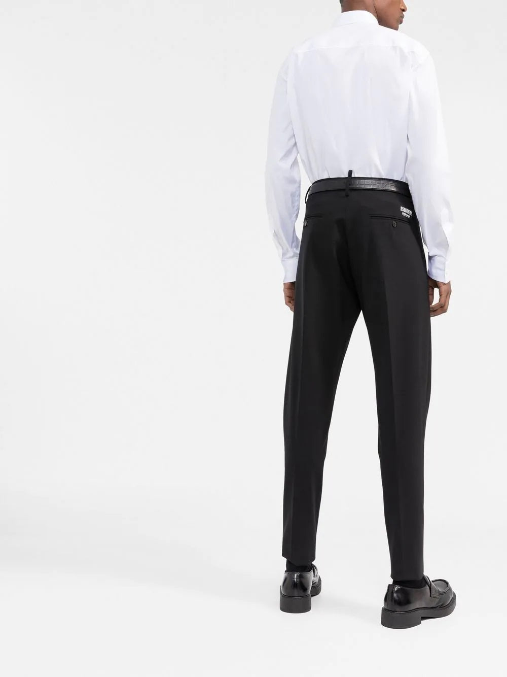 DSQUARED2 Classic White Button-Up Shirt for Men