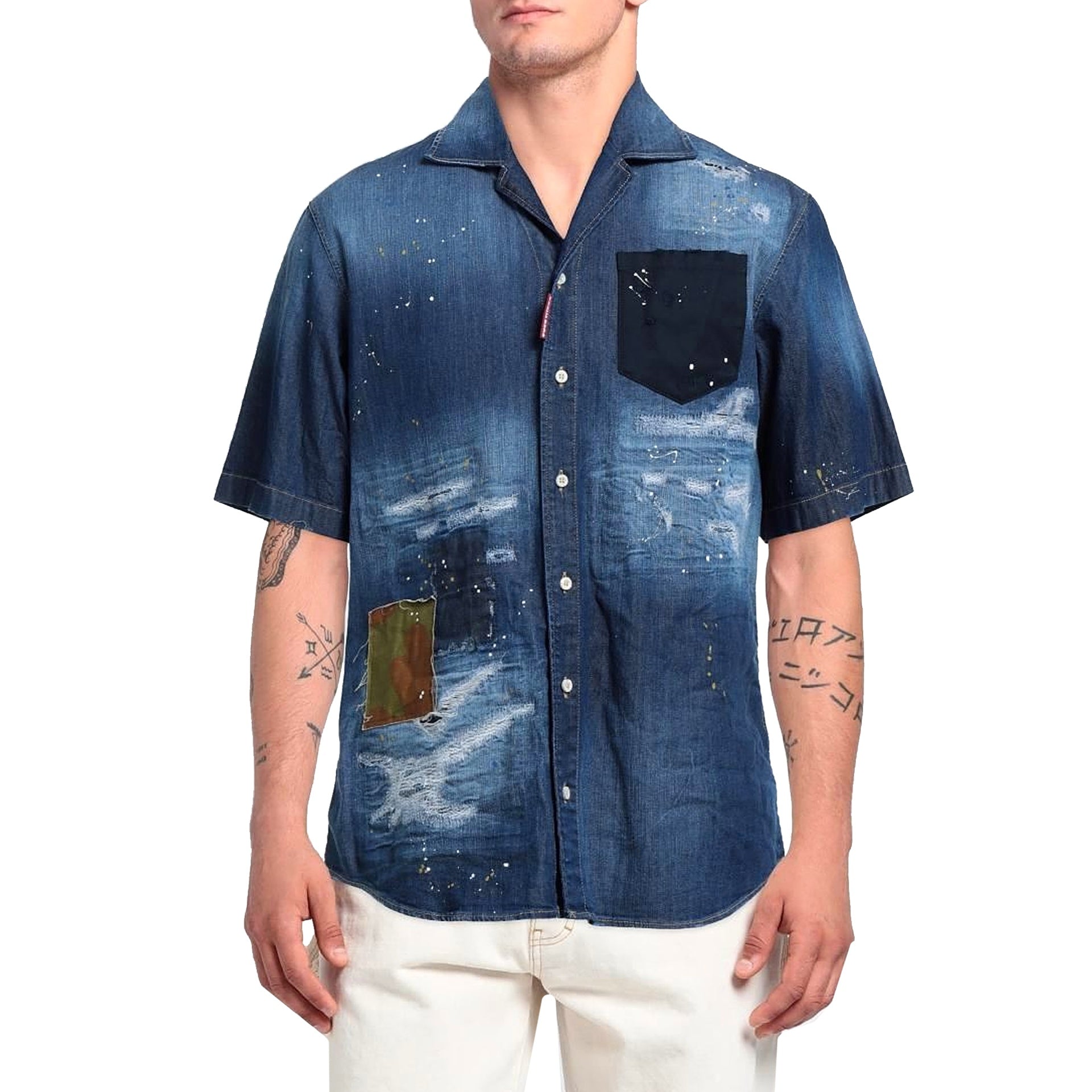 DSQUARED2 Trendy Denim Shirt for Men