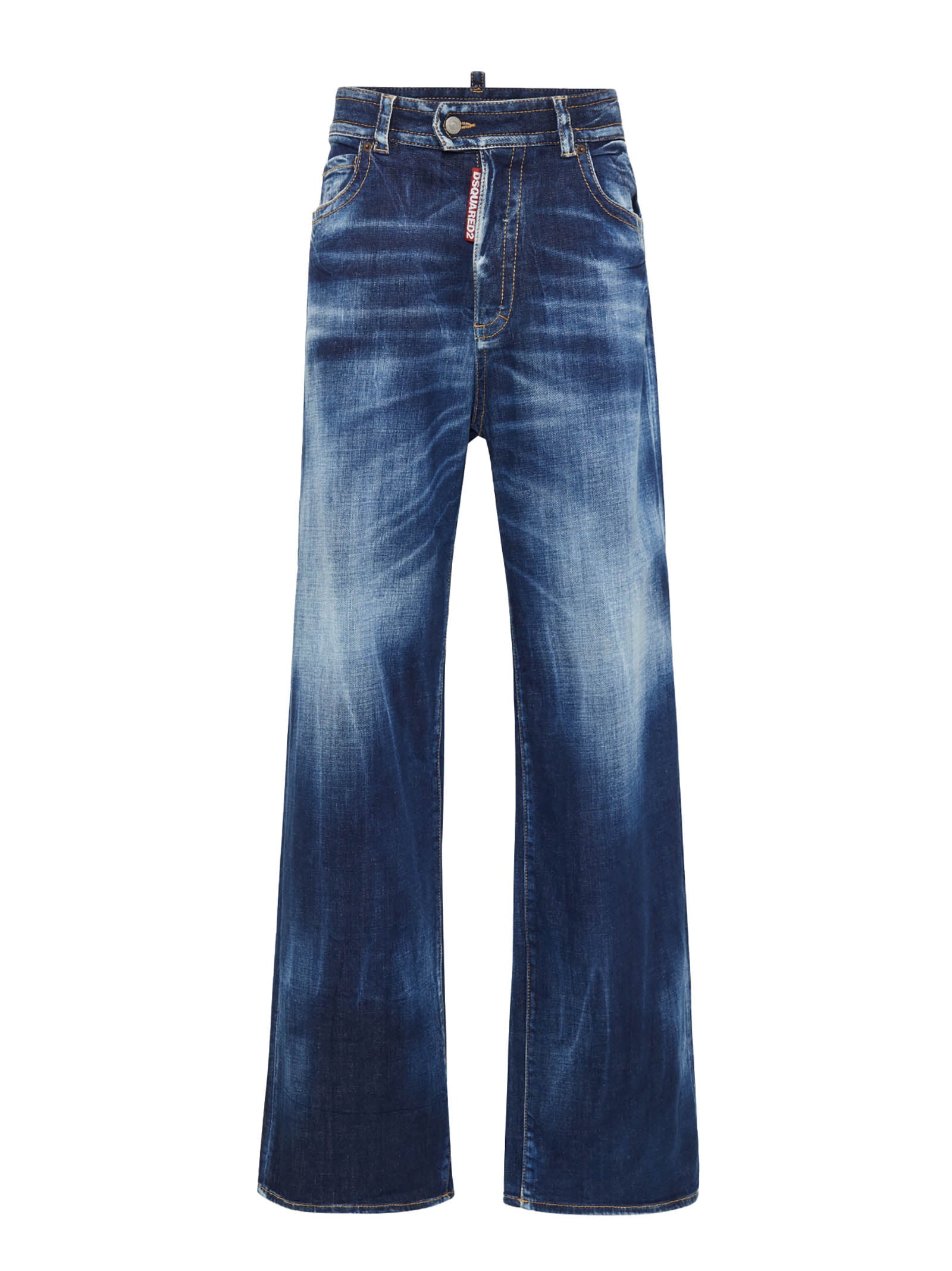 DSQUARED2 Wide Leg Stretch Jeans - Size 40 IT