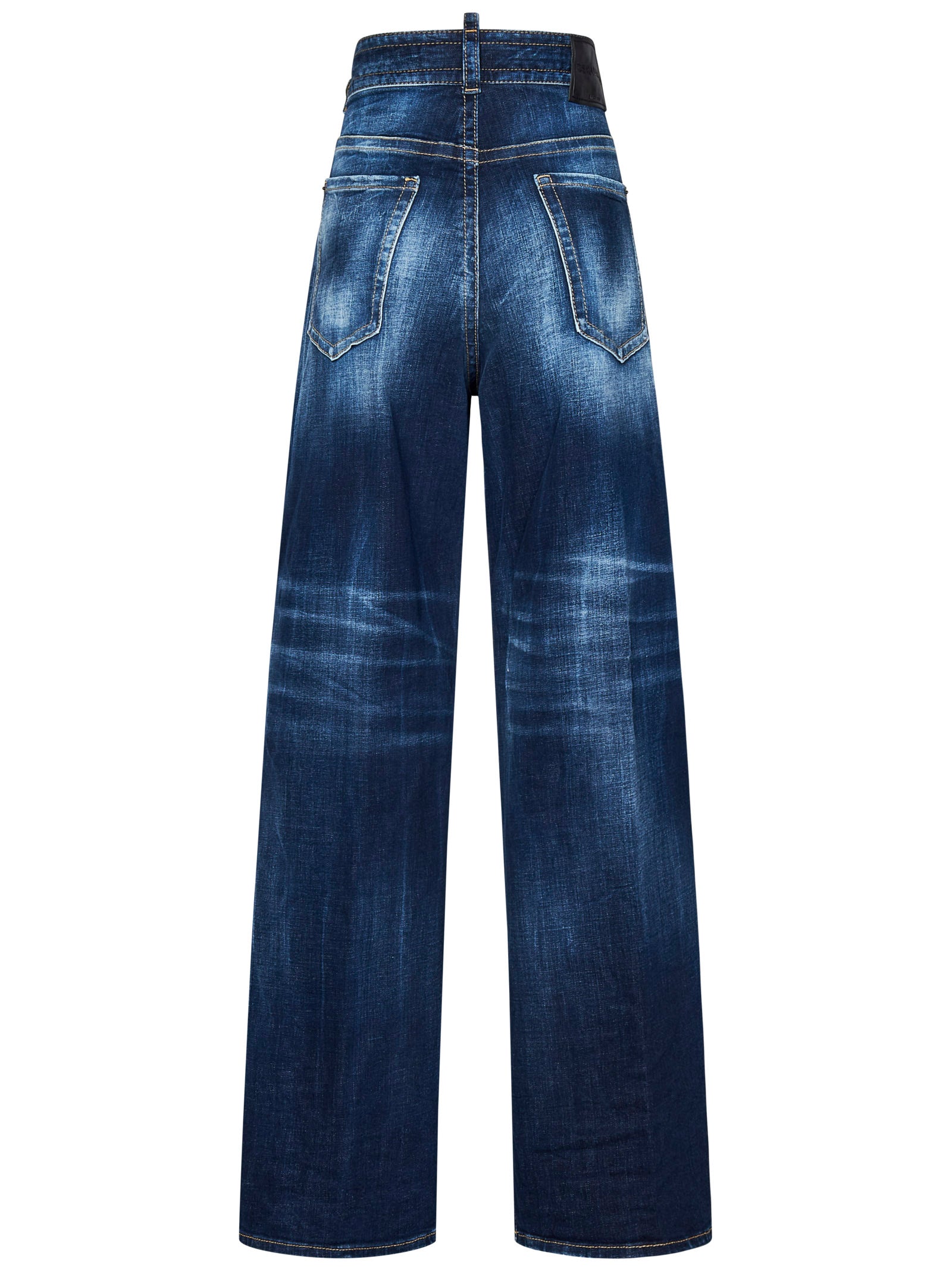 DSQUARED2 Wide Leg Stretch Jeans - Size 40 IT