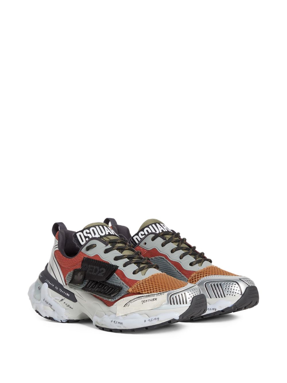 DSQUARED2 Stylish Sneaker for Men - FW25 Collection