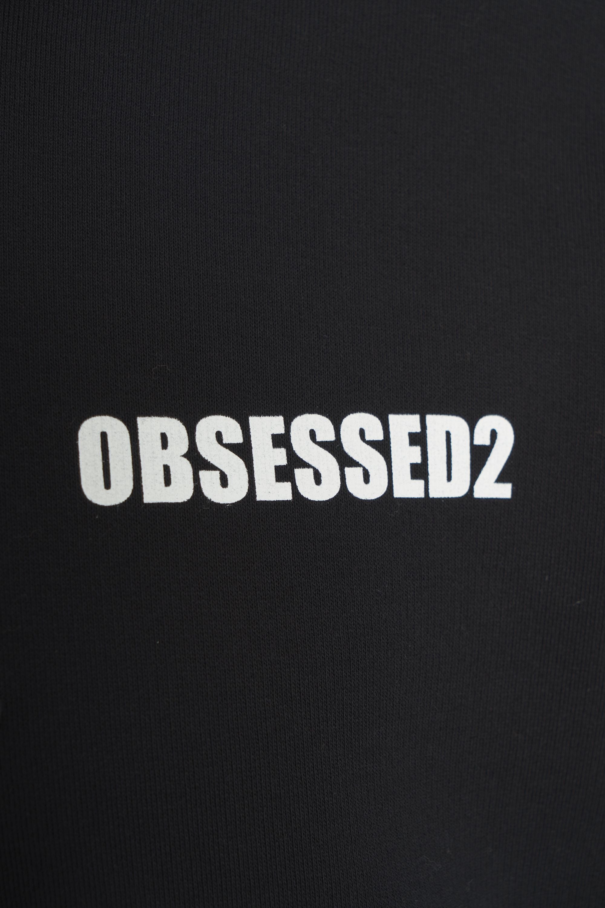 DSQUARED2 Men's Hoodie with Distinctive Chest Print