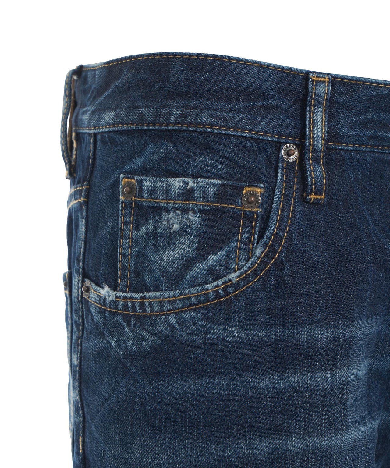 DSQUARED2 Relaxed Fit Loose Jeans - Be Cool Be Nice