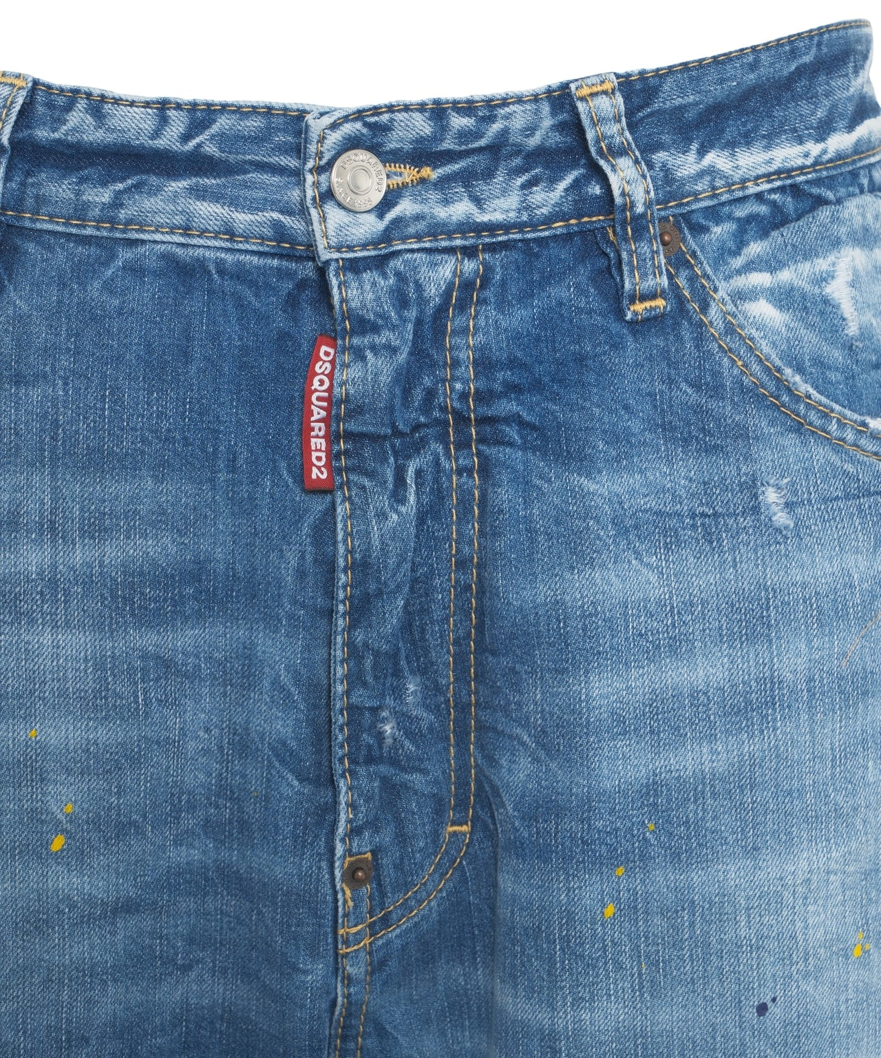 DSQUARED2 Loose Fit Distressed Jeans