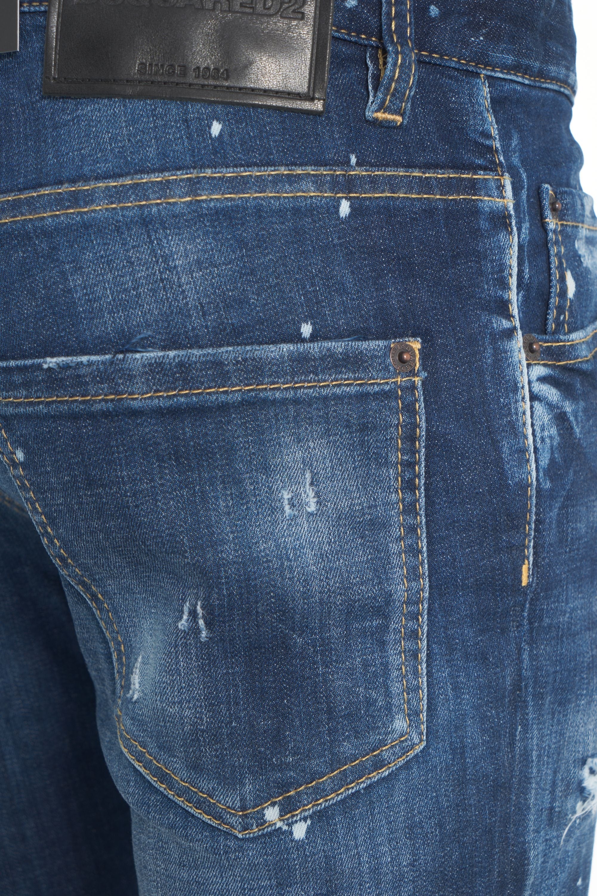 DSQUARED2 Slim Fit Distressed 'Skater' Jeans for Men