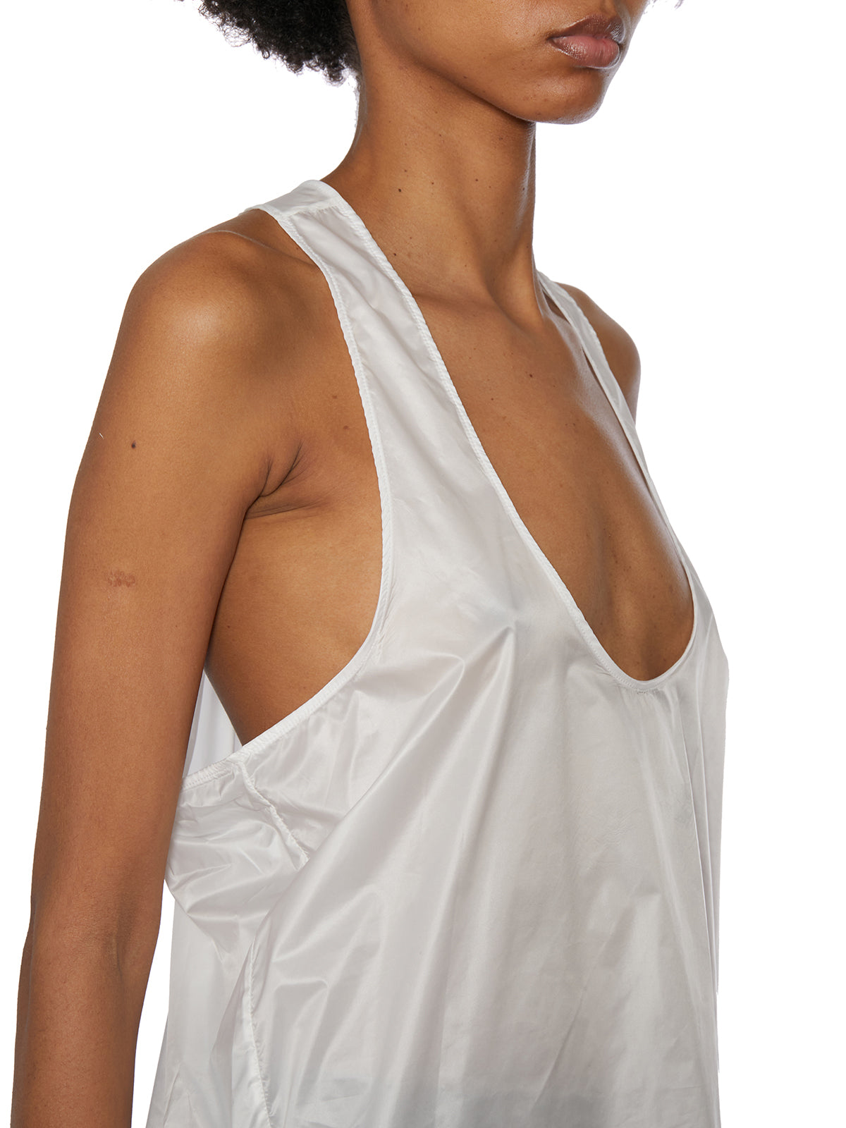 CHRISTIAN BOARO Sleek Nylon Tank Top - Size S