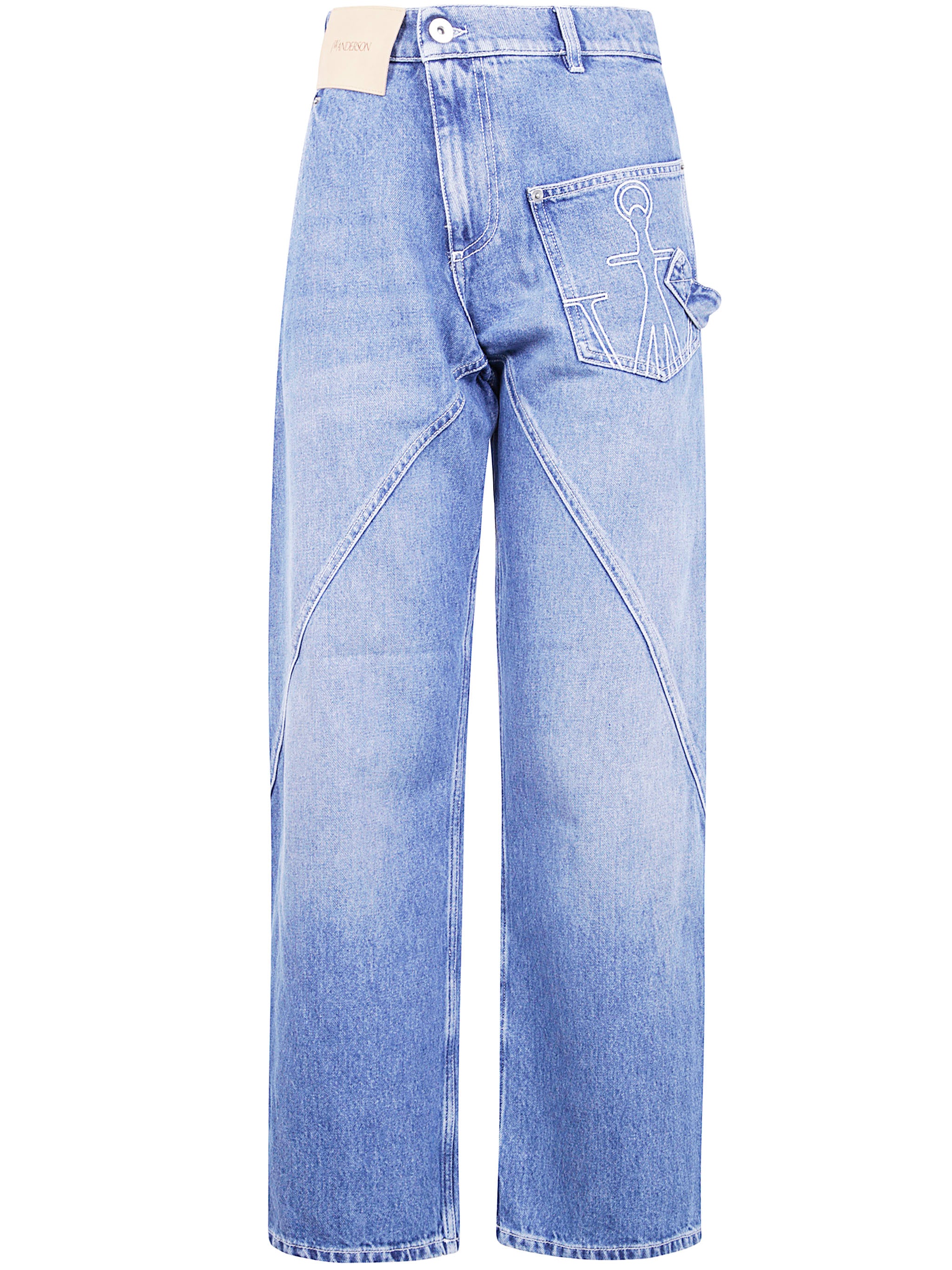JW ANDERSON Twisted Workwear Jeans for Women