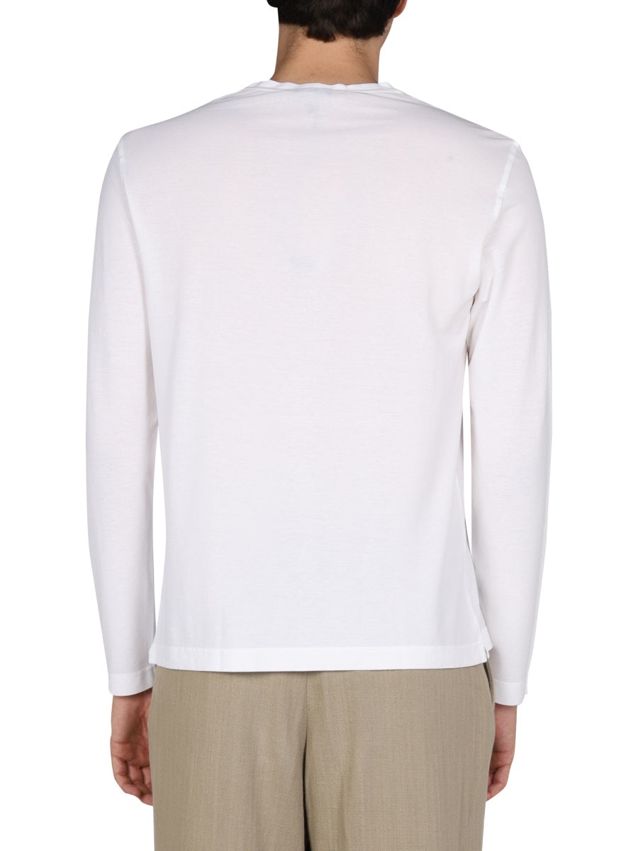 DRUMOHR Crewneck Cotton T-Shirt for Men