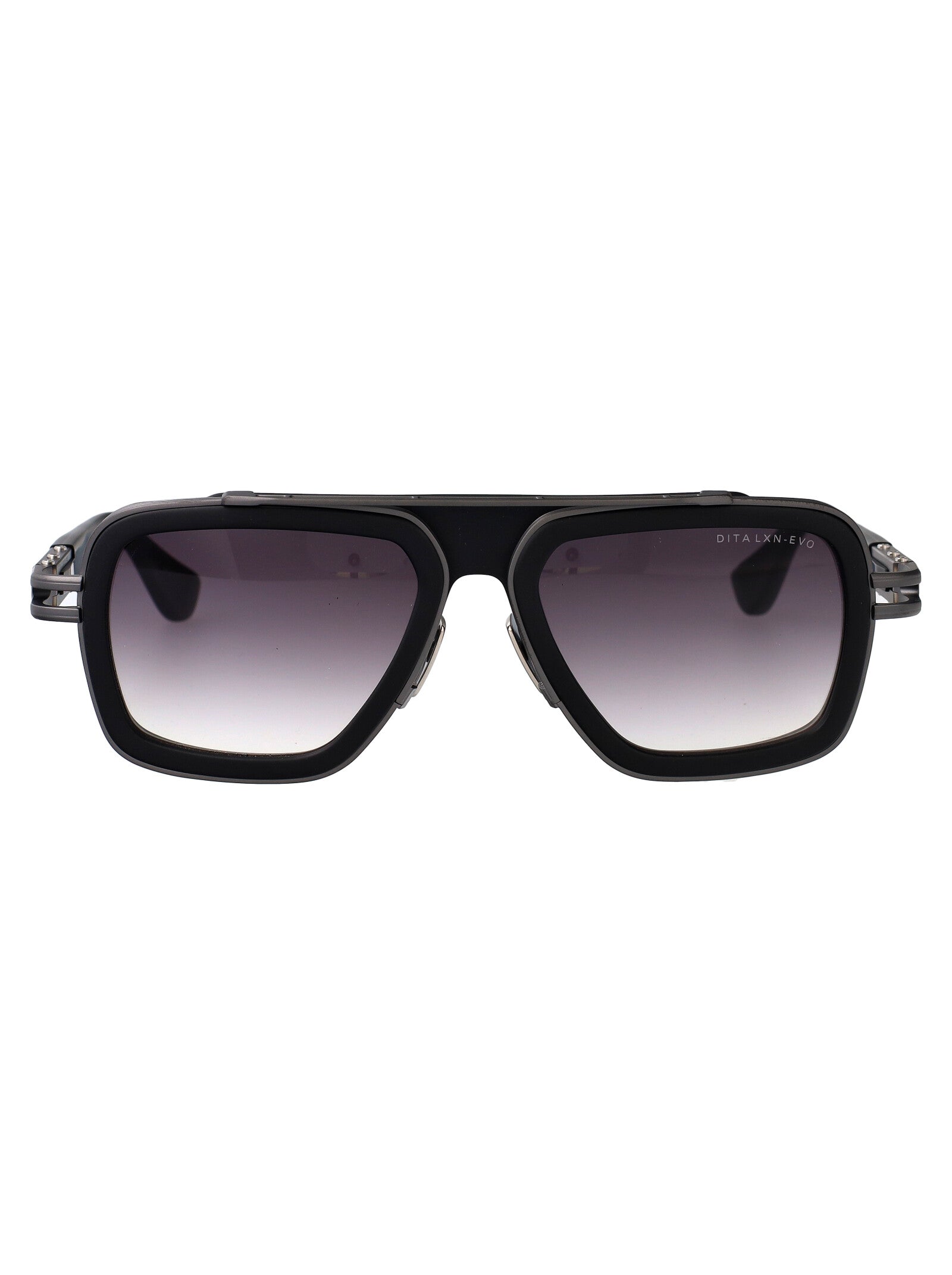 DITA EYEWEAR Matte Black Acetate Sunglasses