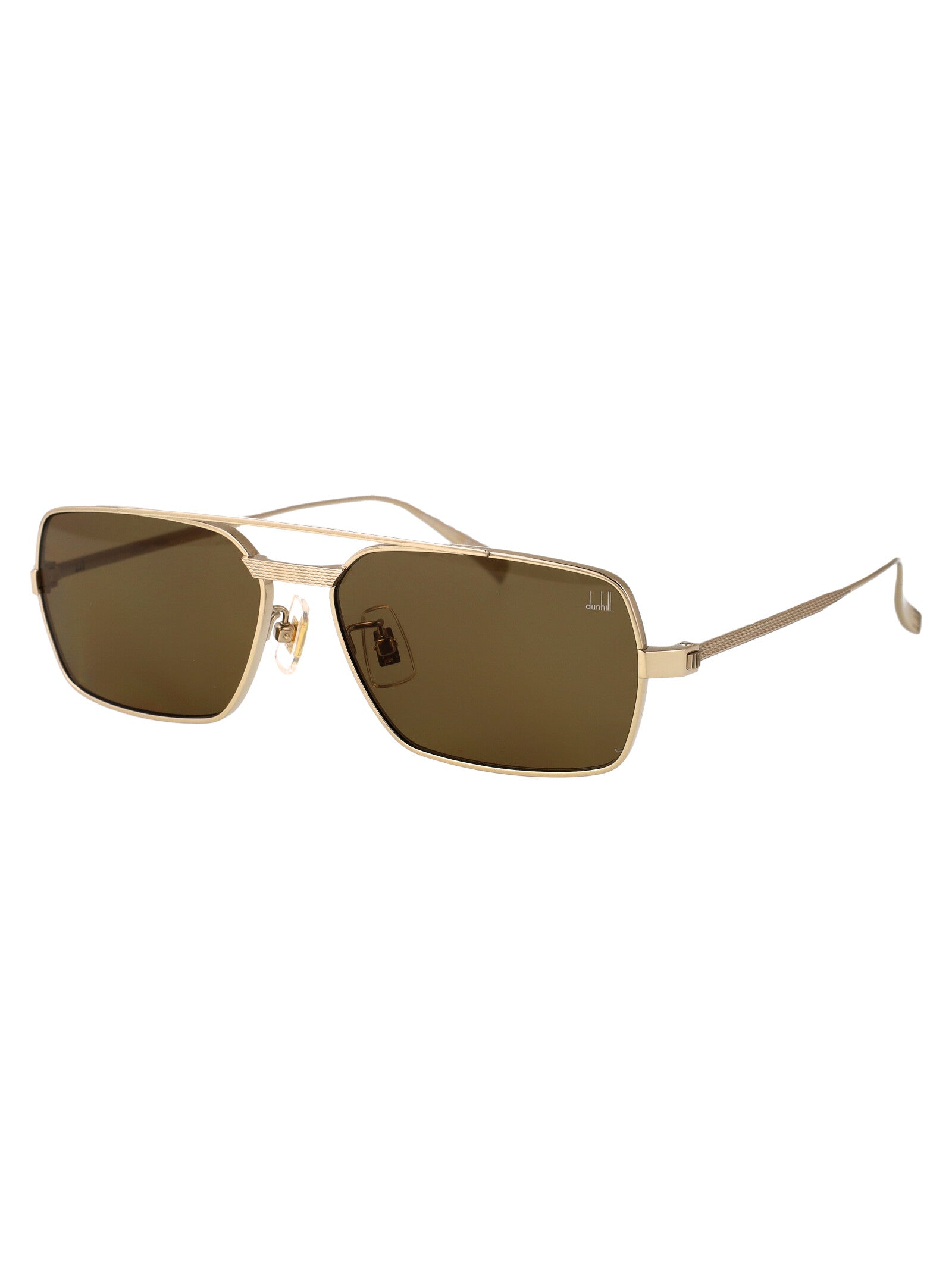 DUNHILL Gold Titanium Sunglasses for Women - SS25 Collection