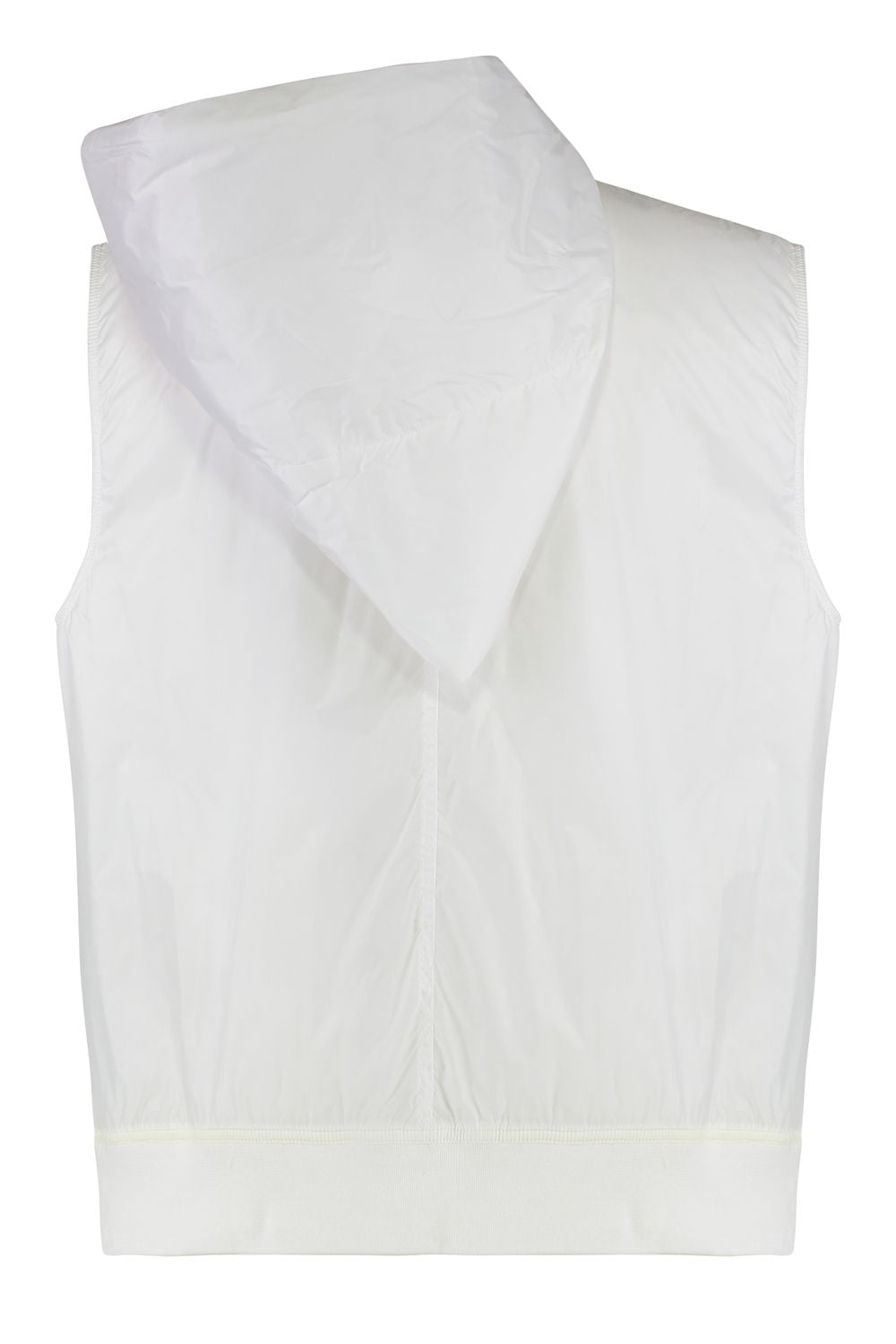 DRKSHDW Asymmetric Hooded Bodywarmer for Women