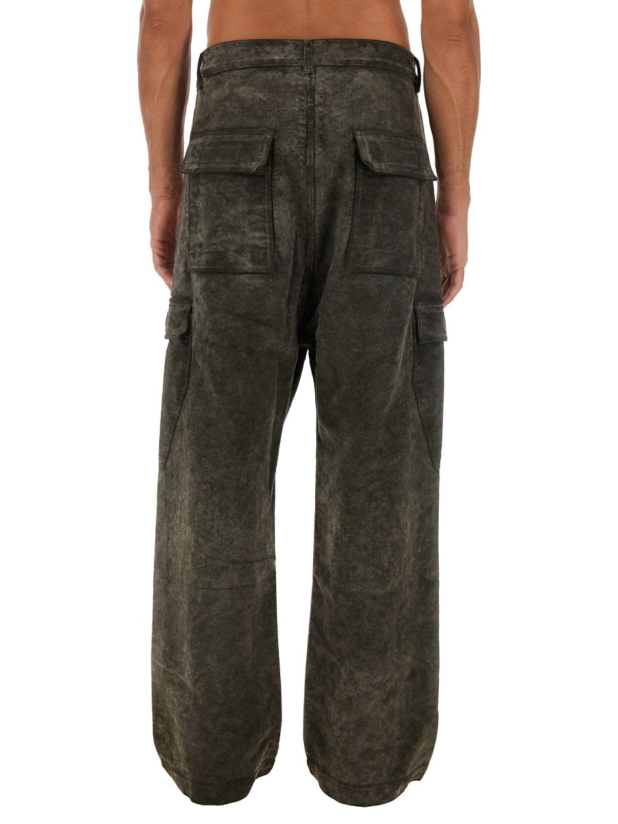 DRKSHDW Men's Regular Fit Cargo Pants - Size L