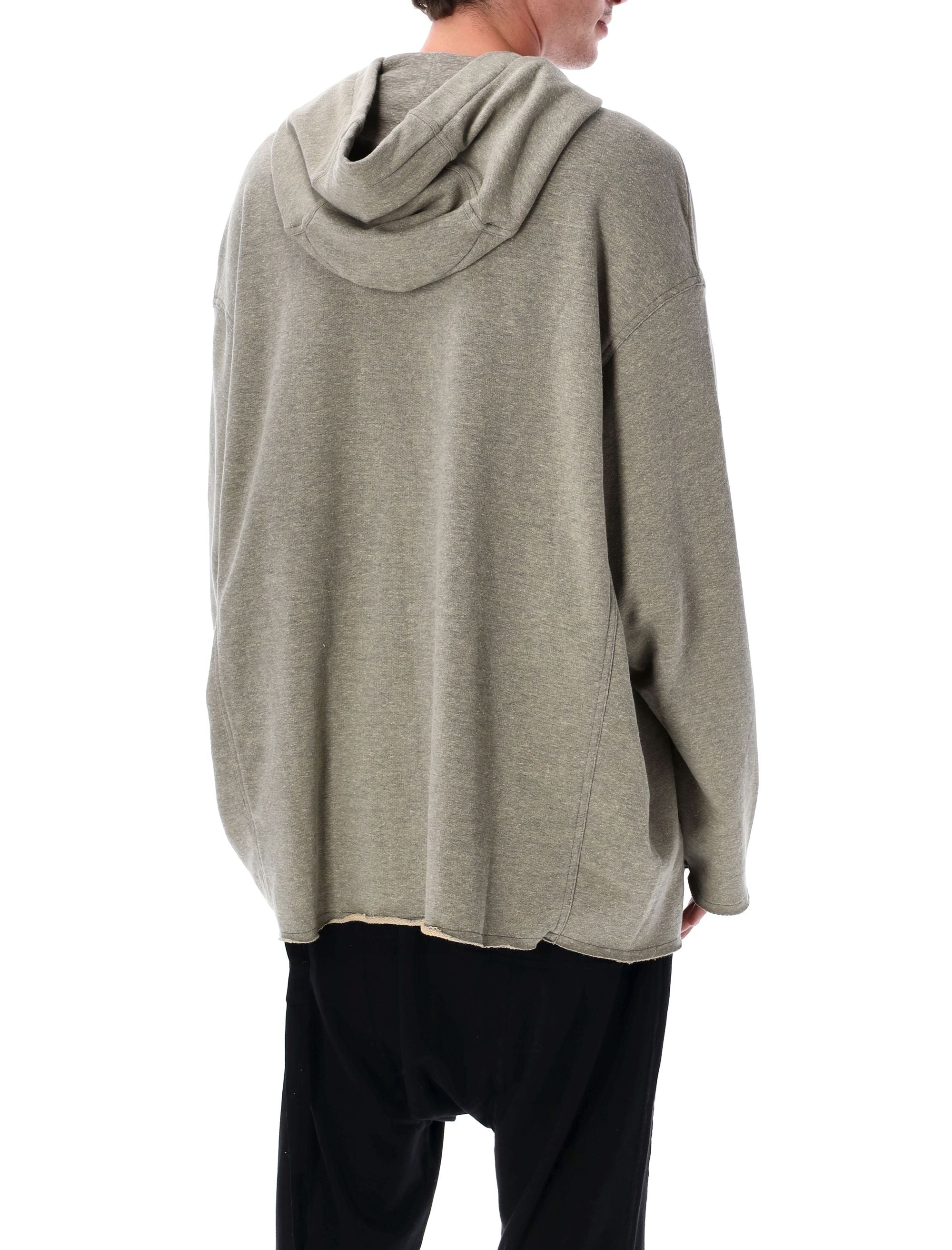 DRKSHDW Men's Oversized Mini Hoodie Sweatshirt