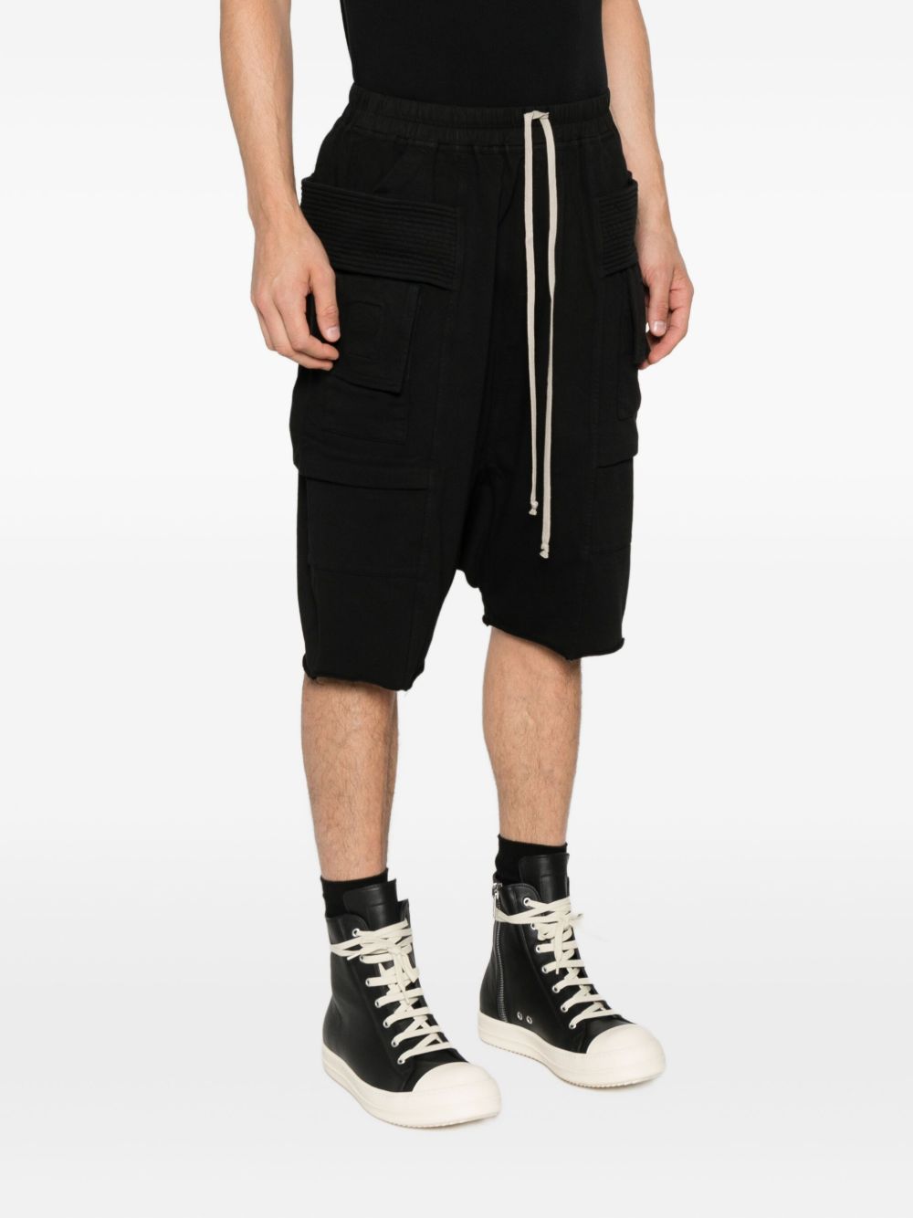 DRKSHDW Men's Fleece Cargo Shorts