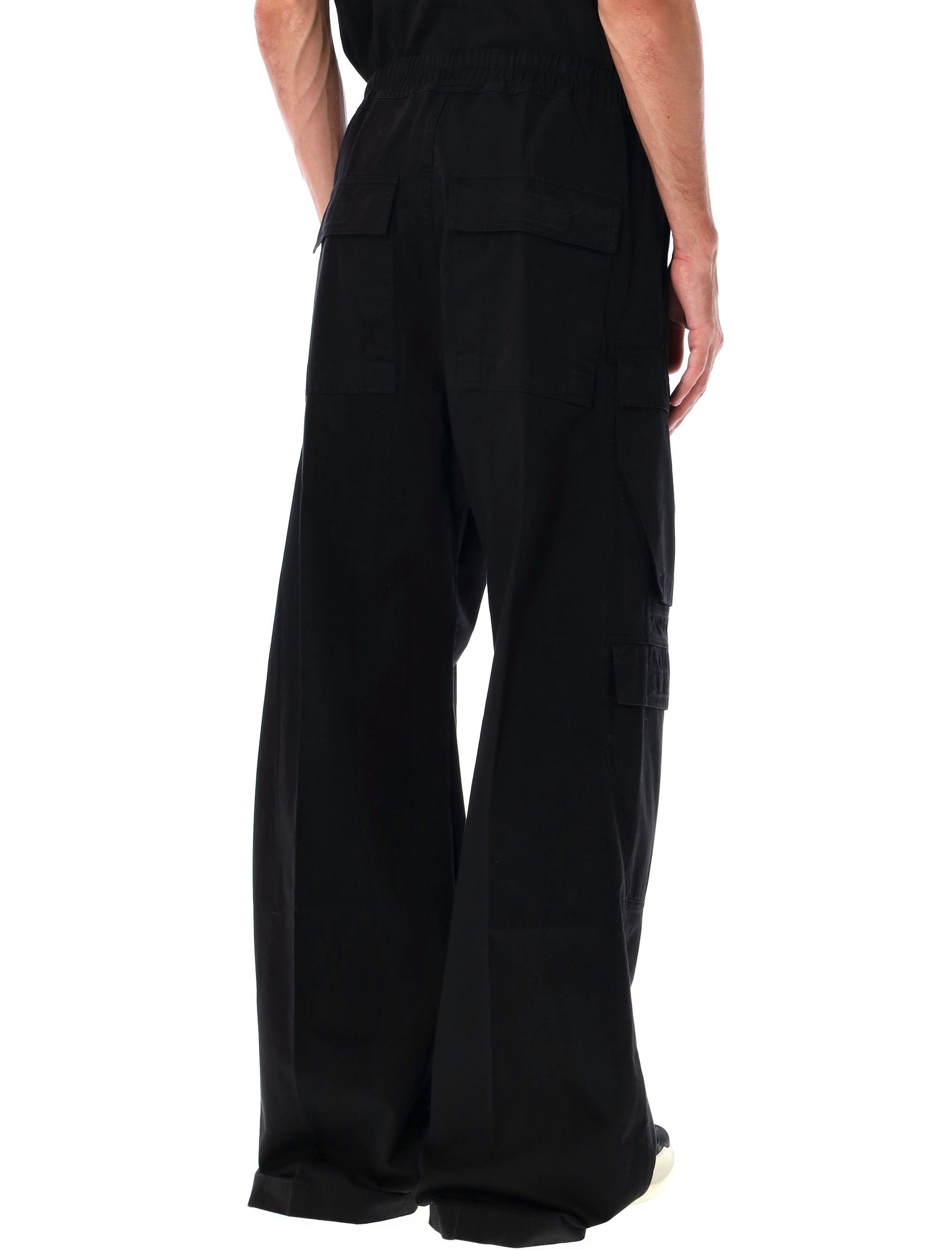 RICK OWENS Oversized Double Cargo Jumbo Pants - Size M