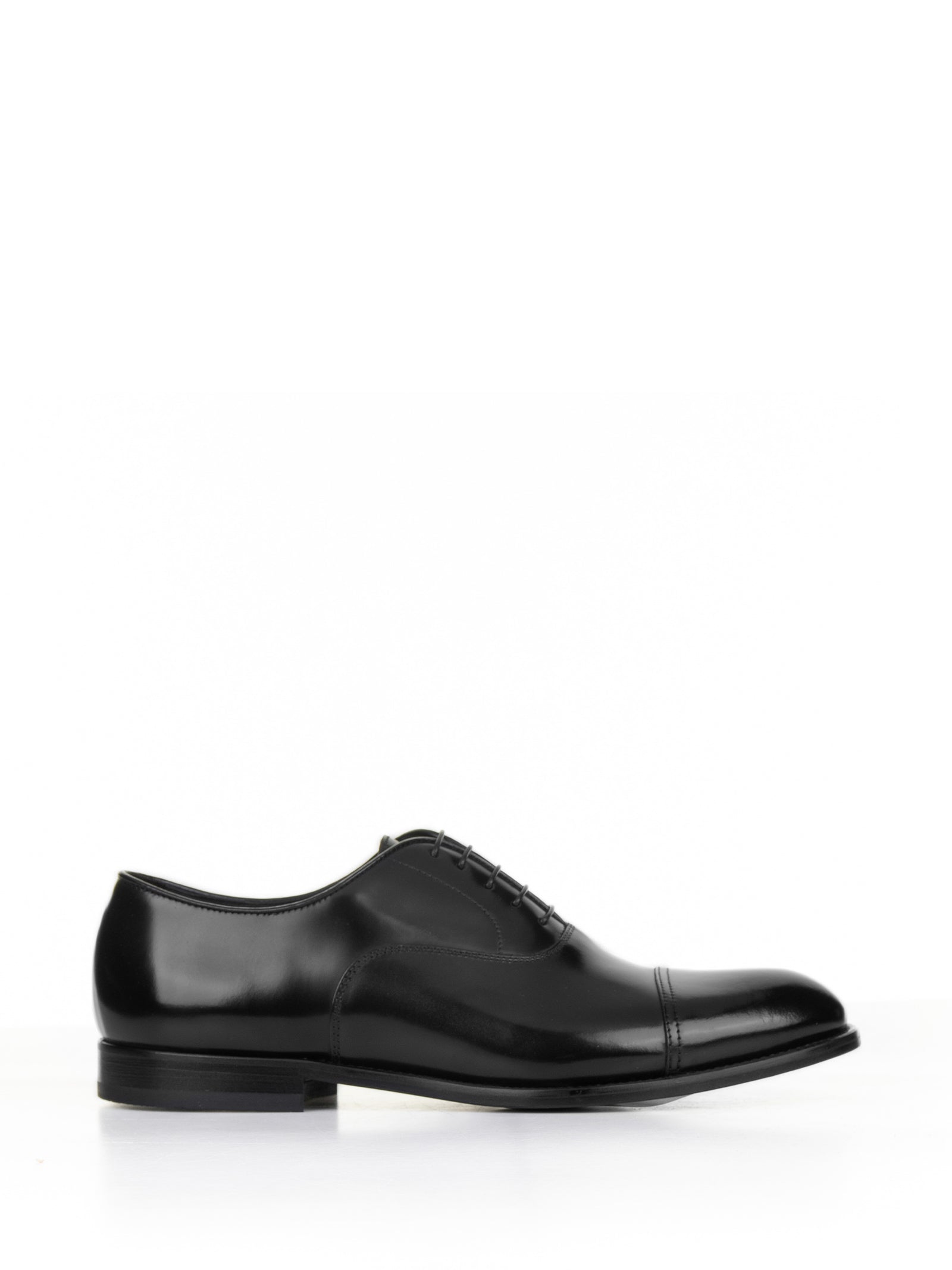 DOUCAL'S Classic Leather Oxford with Cap Toe for Men