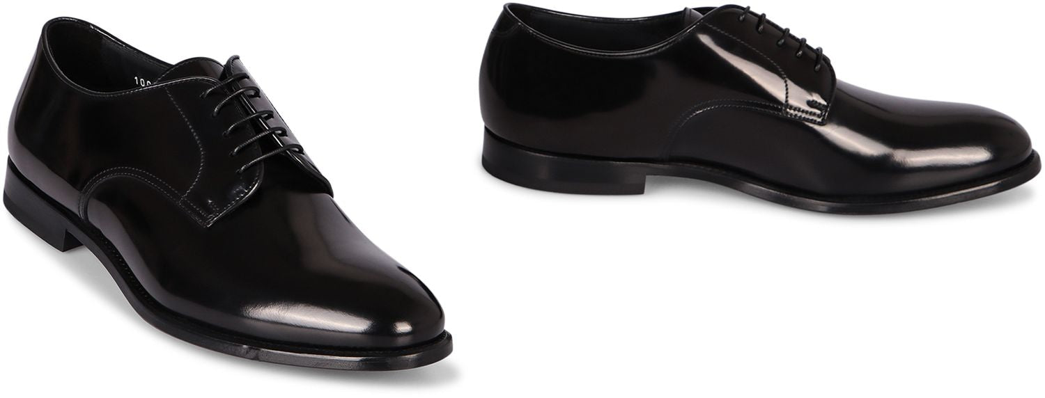 DOUCAL'S Leather Lace-Up Shoes for Men