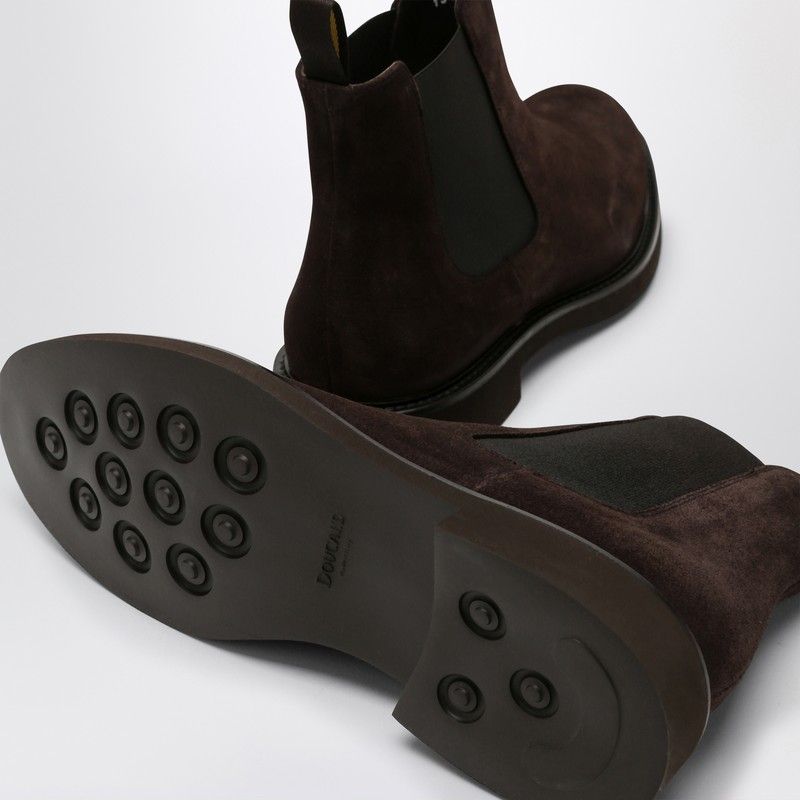 DOUCAL'S Suede Ankle Boot for Men