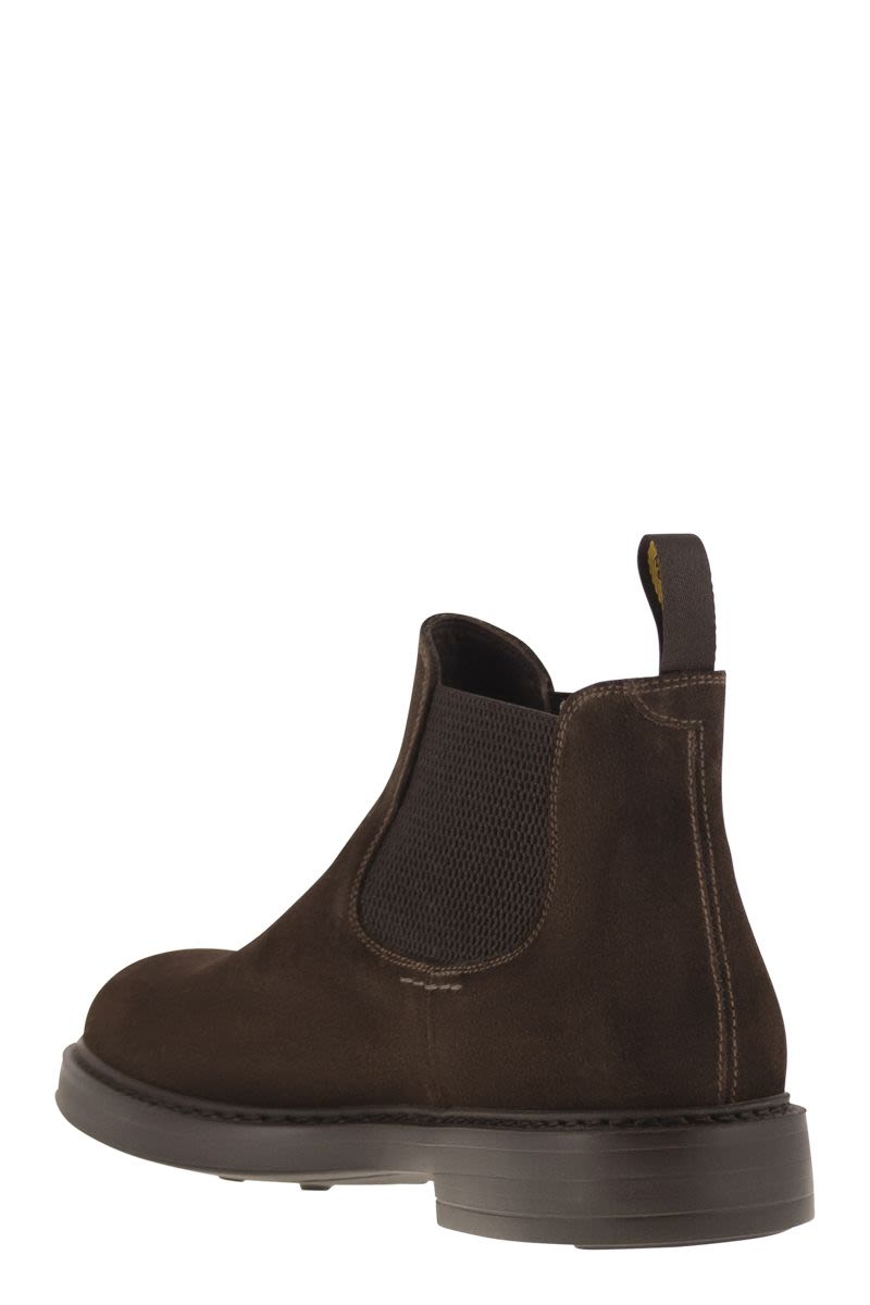 DOUCAL'S Suede Chelsea Boot for Men