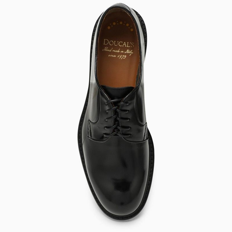 DOUCAL'S Low Leather Lace-Up Shoes for Men