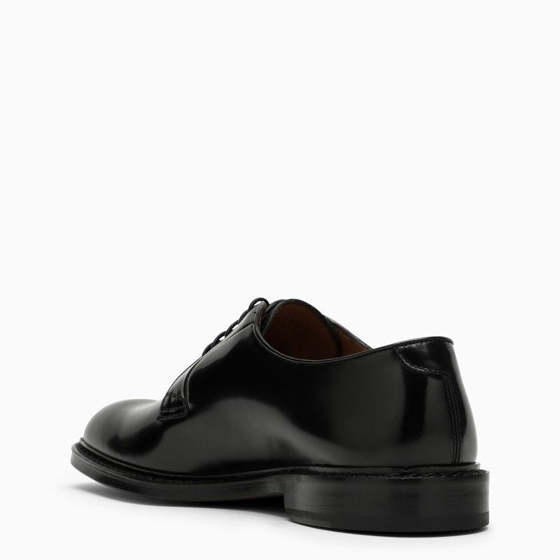 DOUCAL'S Low Leather Lace-Up Shoes for Men