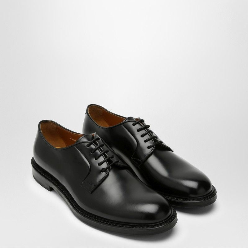 DOUCAL'S Classic Derby Dress Shoes - Lace Up Design