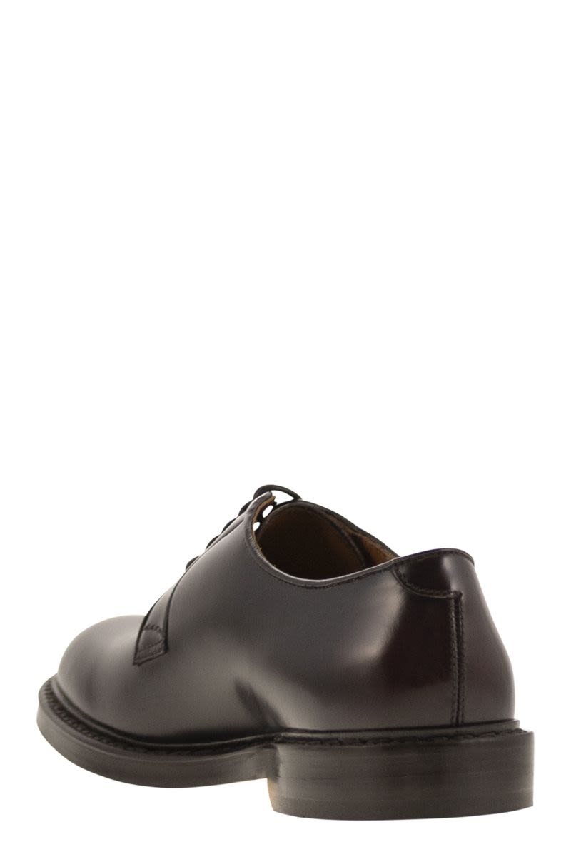 DOUCAL'S Five-Hole Lace-Up Derby Dress Shoes