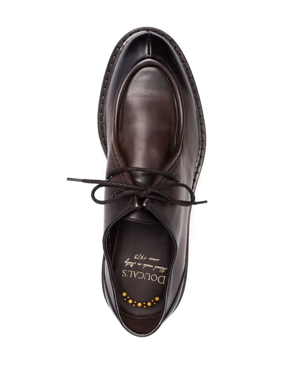 DOUCAL'S Classic Lace-Up Derby Dress Shoes for Men