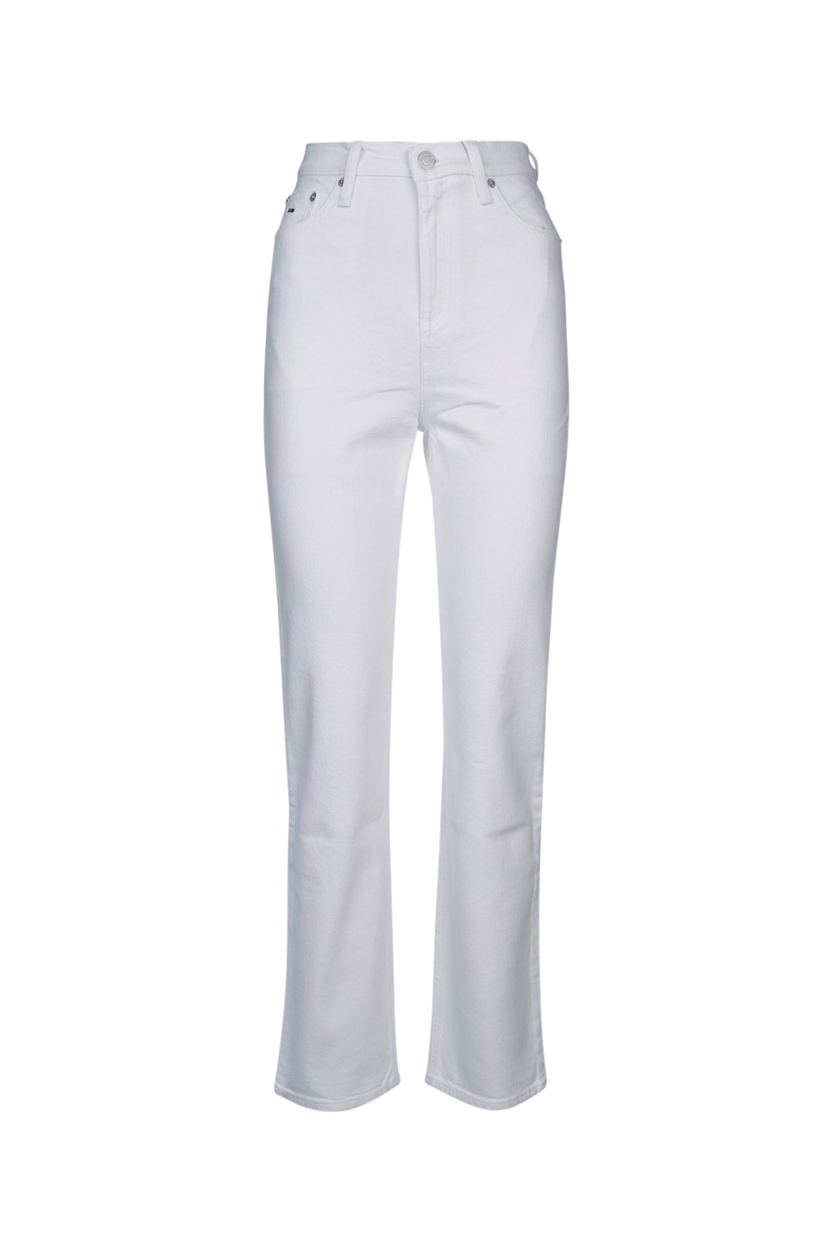 TOMMY JEANS Women's Trousers in Regenerative Cotton Blend