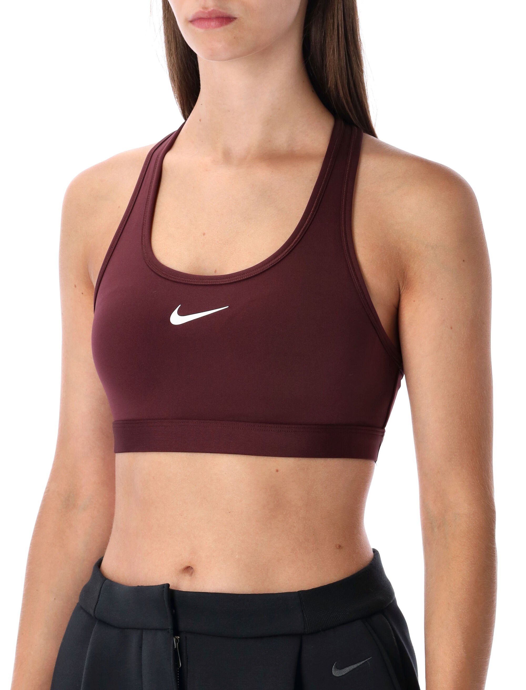 NIKE Women's Dri-Fit Racerback Sports Bra - Size S