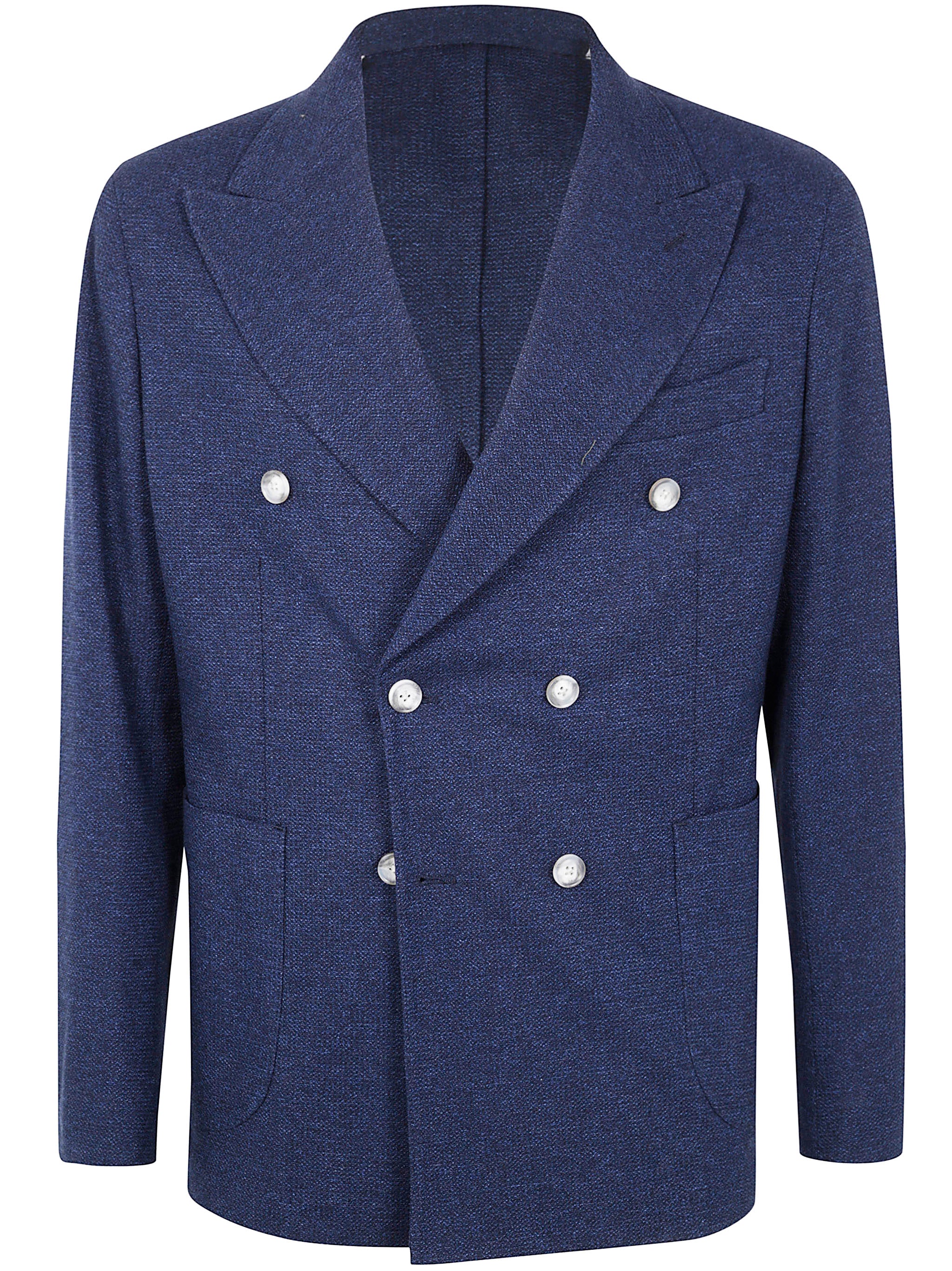 BARBA Napoli Dynamic Double Breasted Jacket