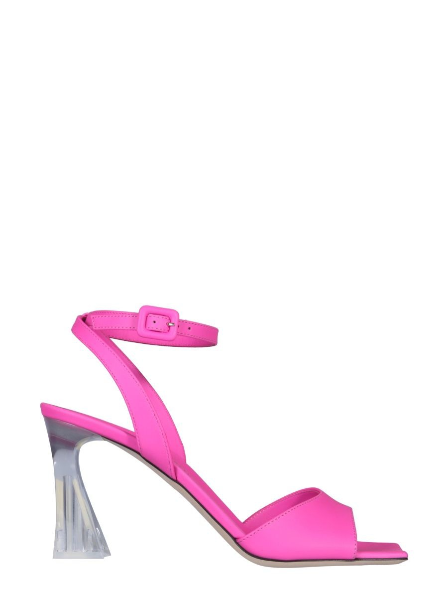GIUSEPPE ZANOTTI Plexi Heel Sandals with 8.5 cm Height