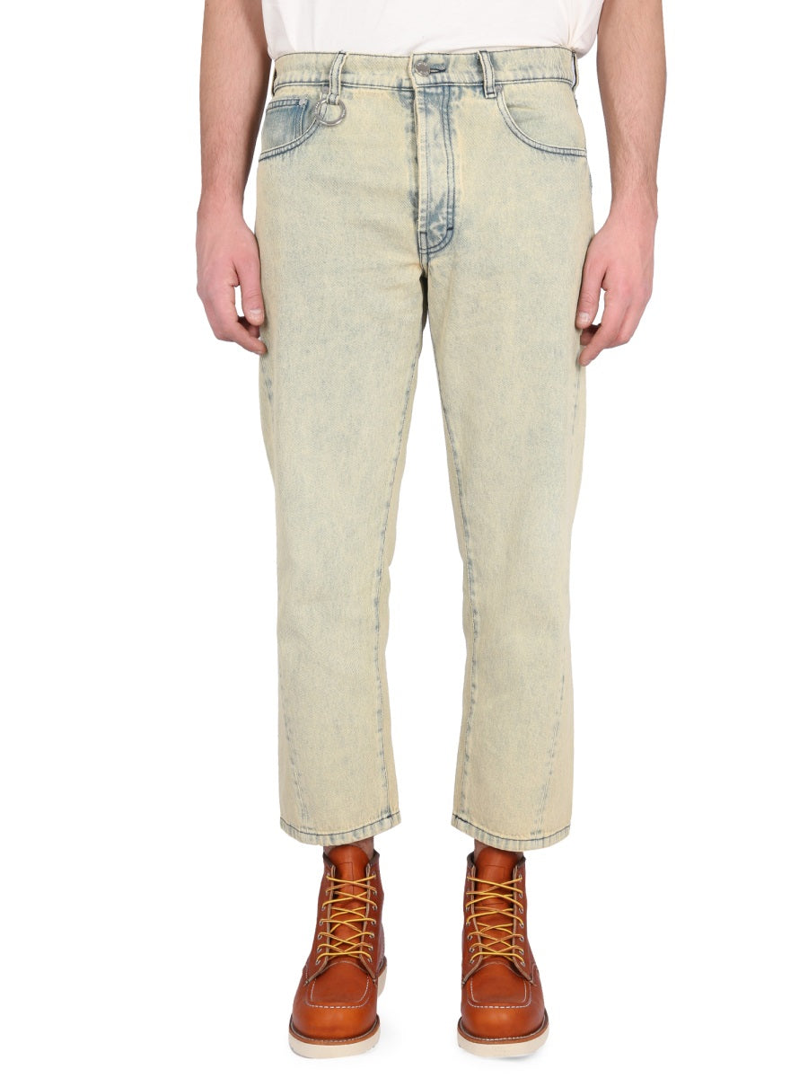 ETUDES STUDIO Five Pocket Organic Cotton Jeans for Men