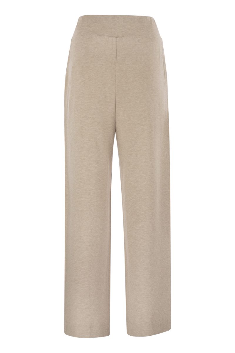 MAJESTIC Modern Drawstring Waist Trousers for Women