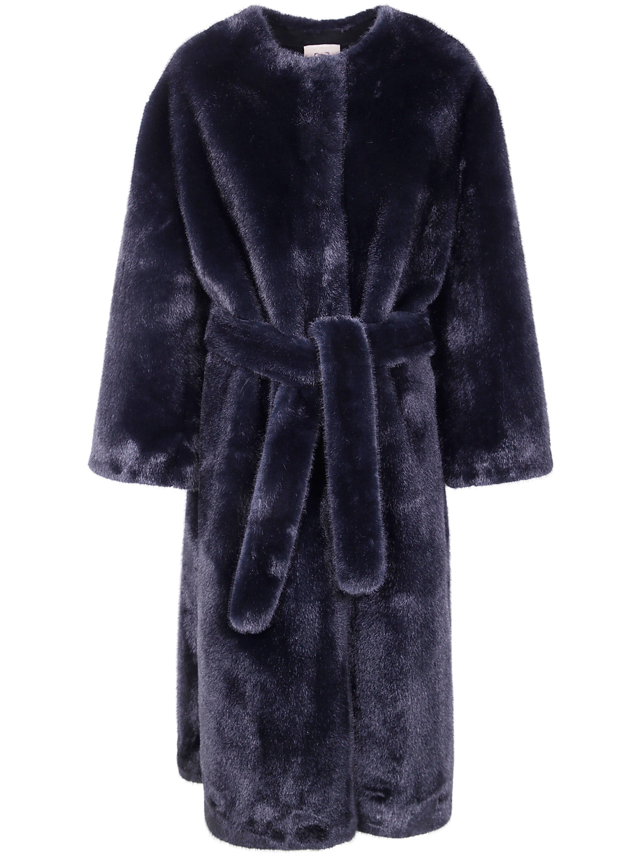 VALENTINI 1972 Eco Mink Long Faux Fur Coat for Women
