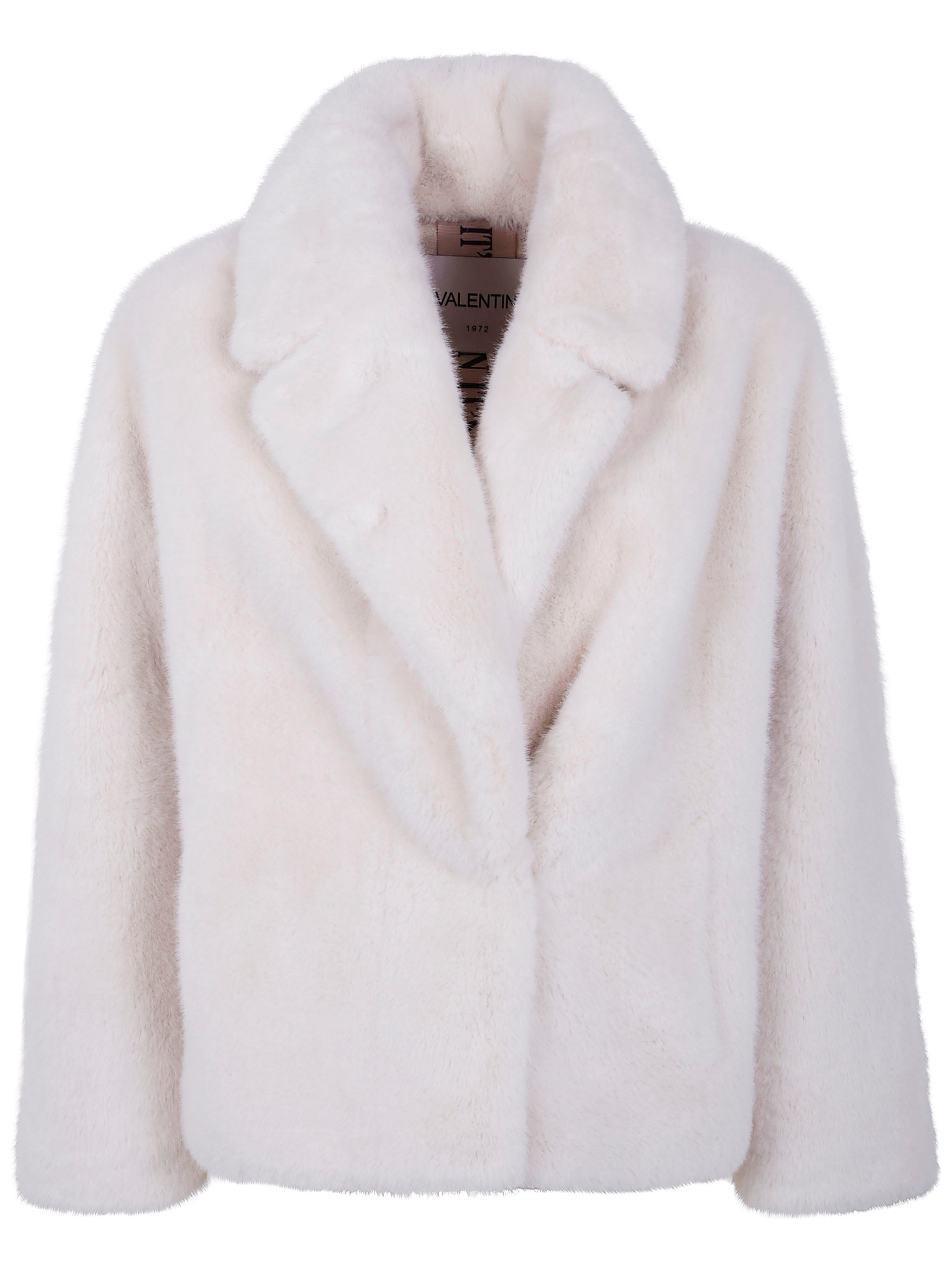 VALENTINI 1972 Mini Eco Mink Short Faux Fur Jacket