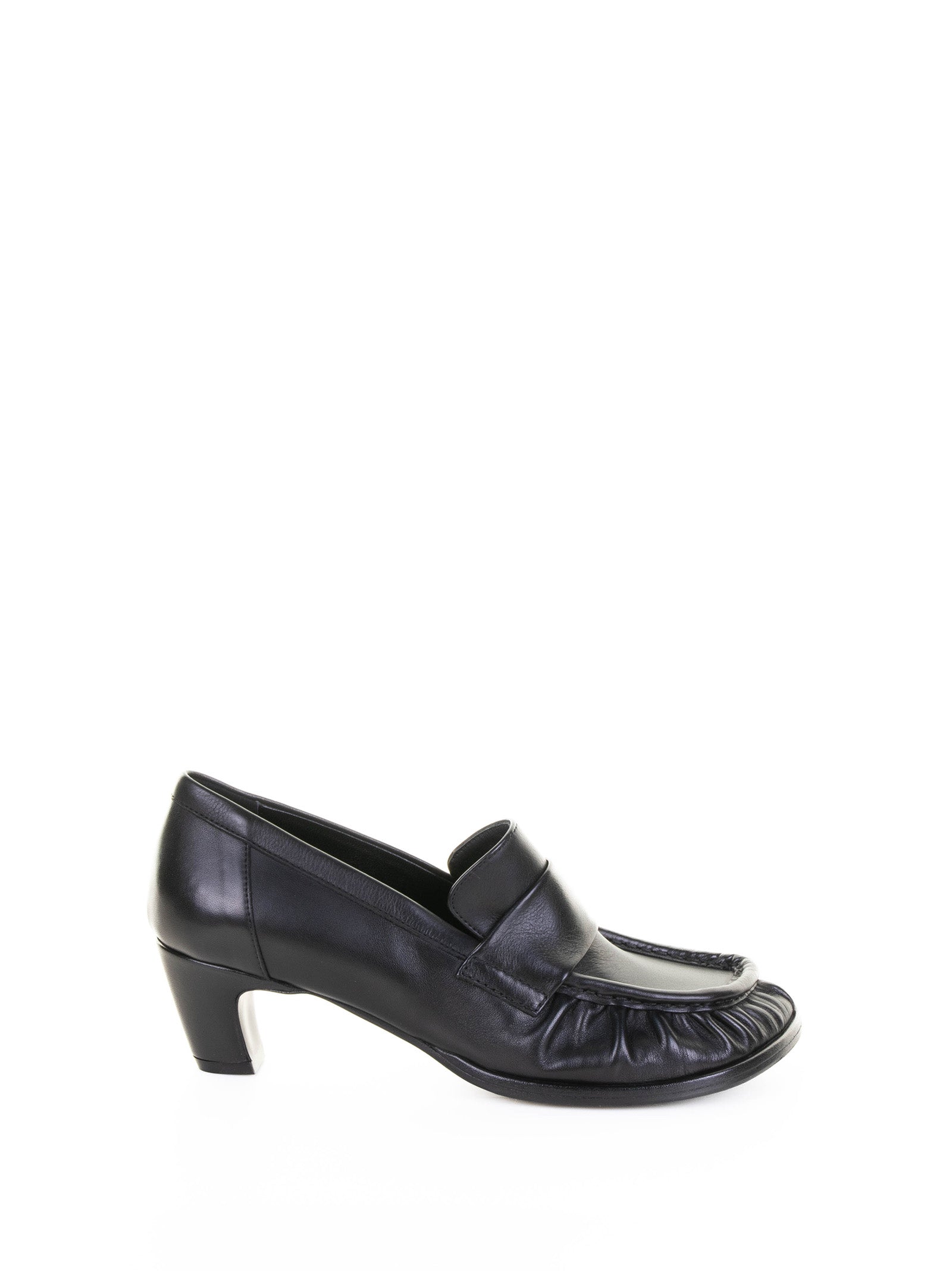 ELENA IACHI Elegant Heeled Moccasins for Women