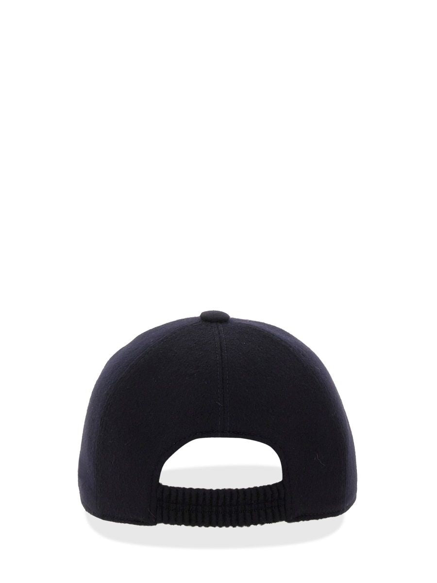 ZEGNA Classic Black Hat for Men - FW25
