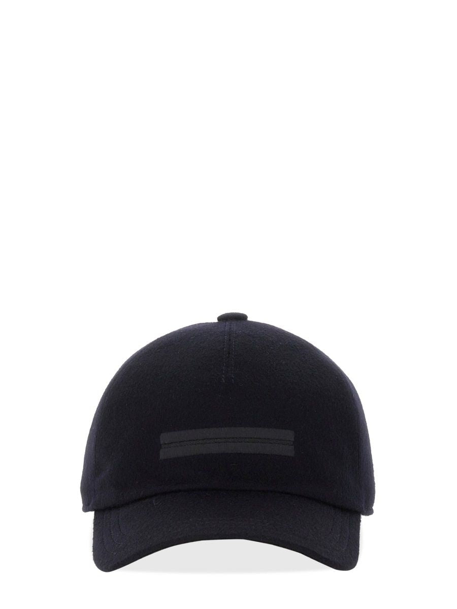 ZEGNA Classic Black Hat for Men - FW25