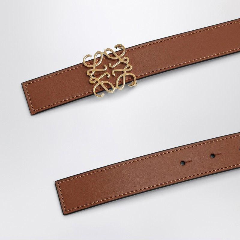 LOEWE Leather Anagram Belt
