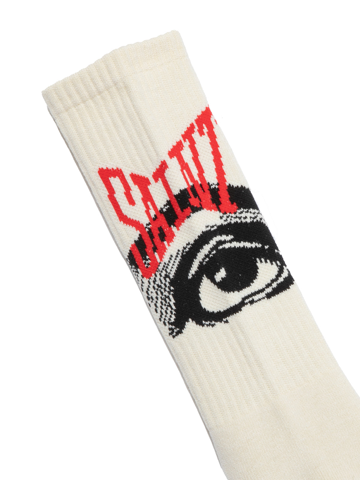 SAINT MXXXXXX Logo Eye Socks - One Size