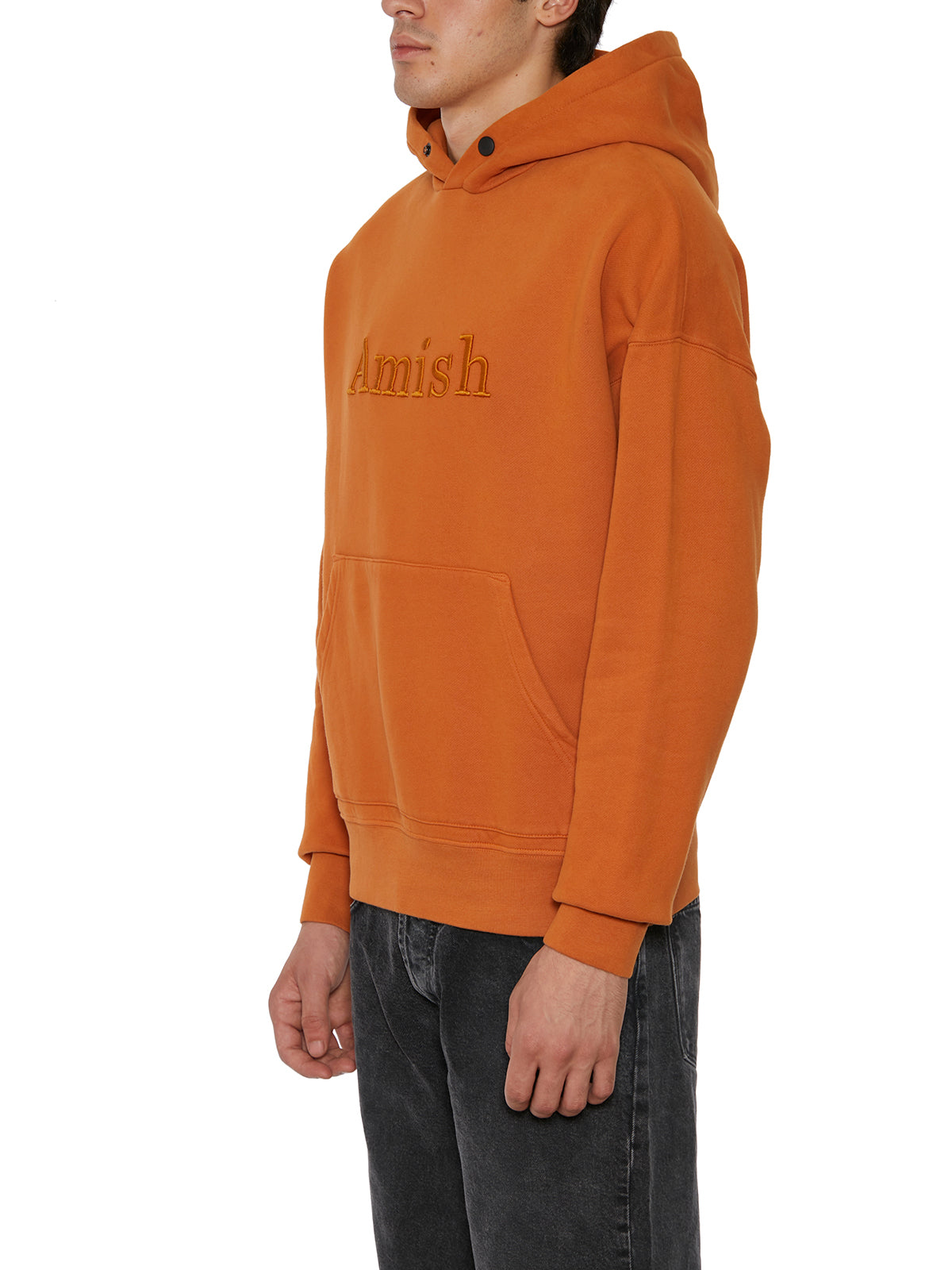AMISH Men's Cotton Hoodie Sweatshirt - Size M