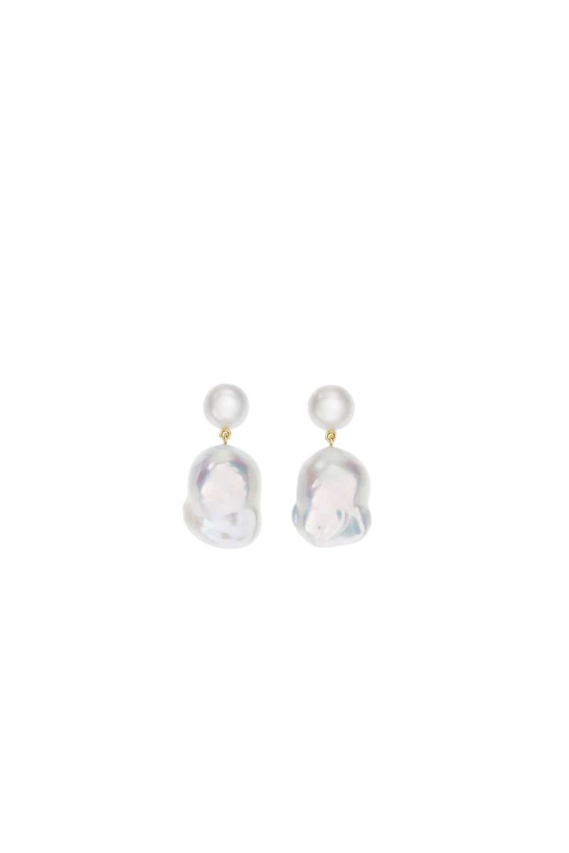 SOPHIE BILLE BRAHE Baroque-Style Freshwater Pearl Earrings